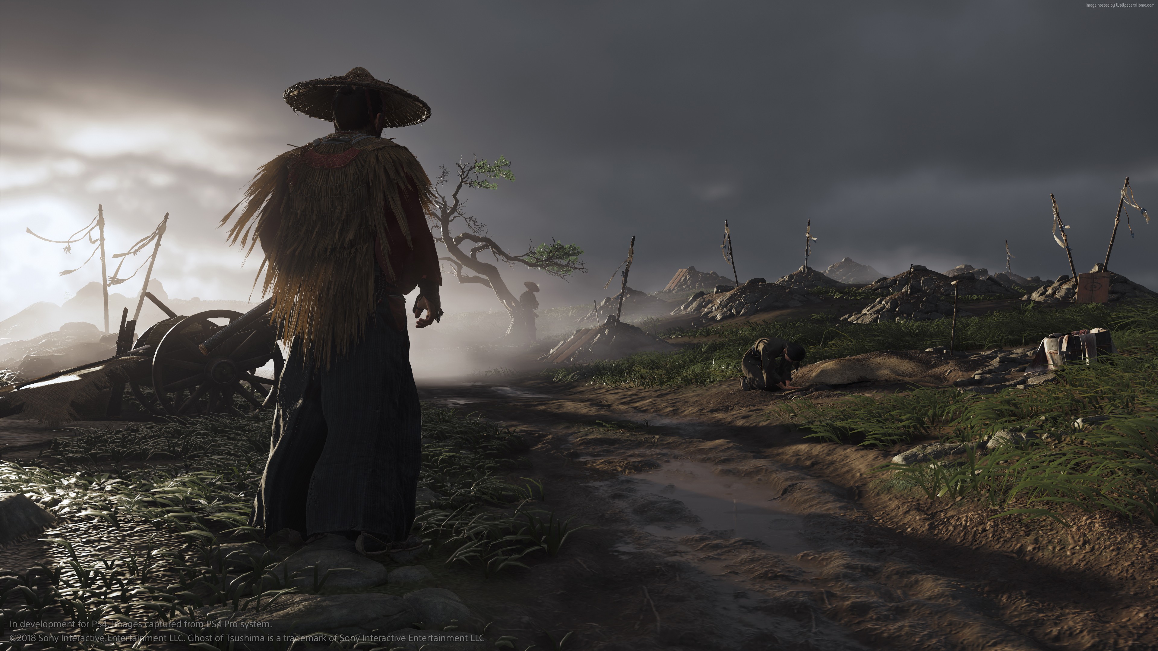 Ghost of Tsushima 4K screenshot HD Wallpaper