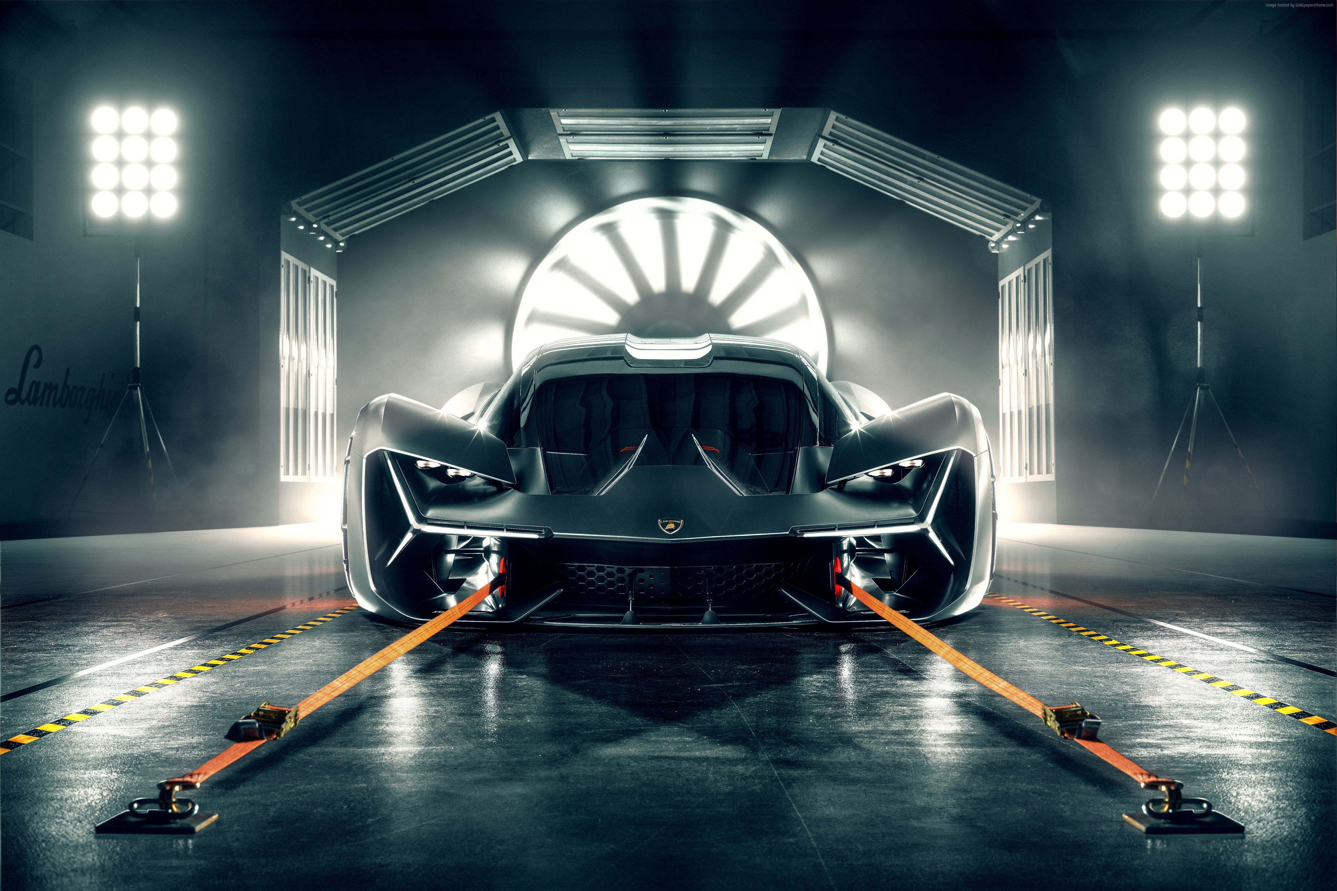 Lamborghini Terzo Millennio 4K HD Wallpaper