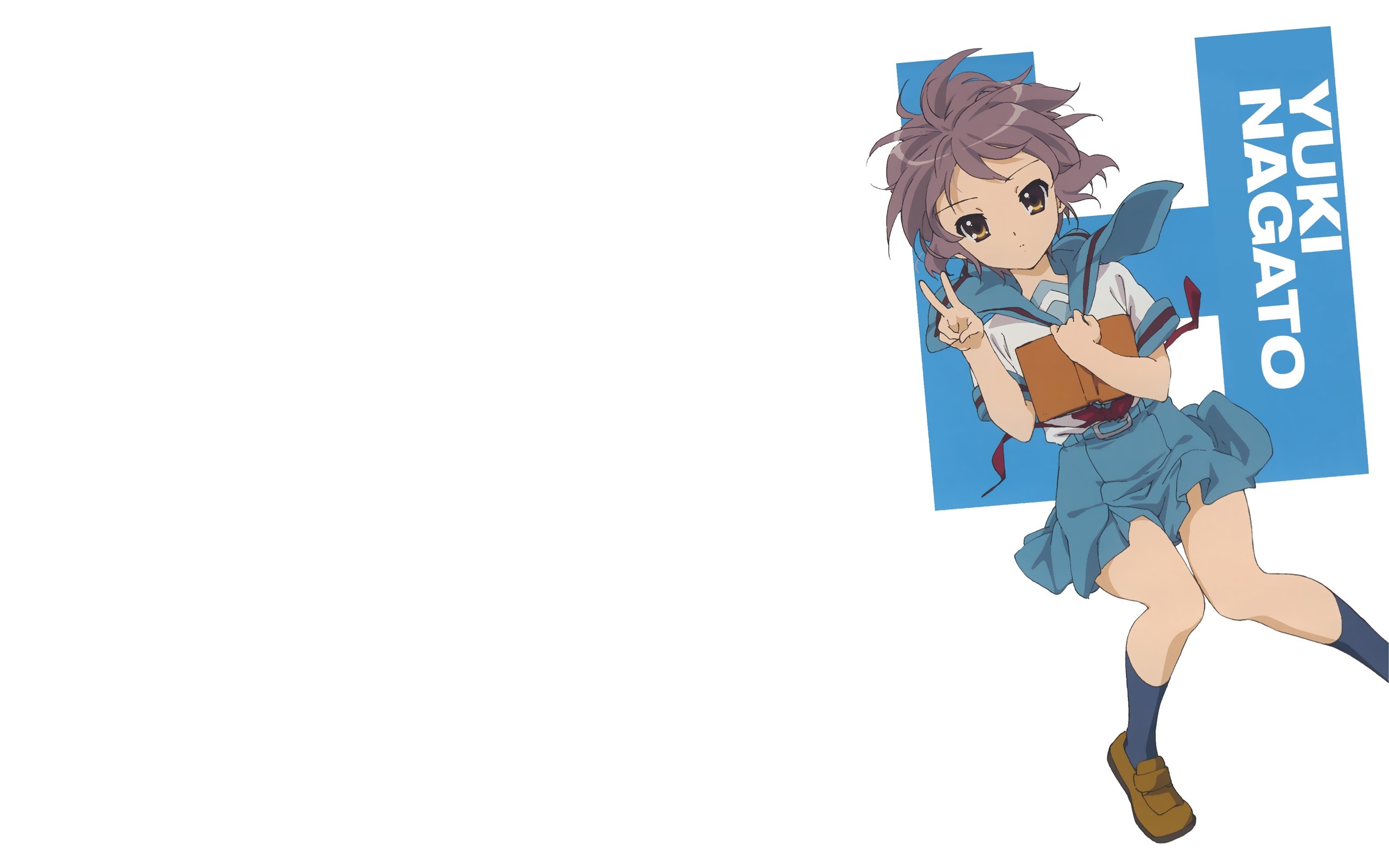 Yuki Nagato from The Melancholy of Haruhi Suzumiya HD Wallpaper