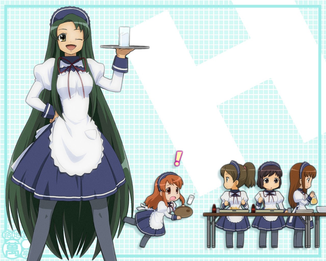 Asahina Mikuru from The Melancholy of Haruhi Suzumiya HD Wallpaper