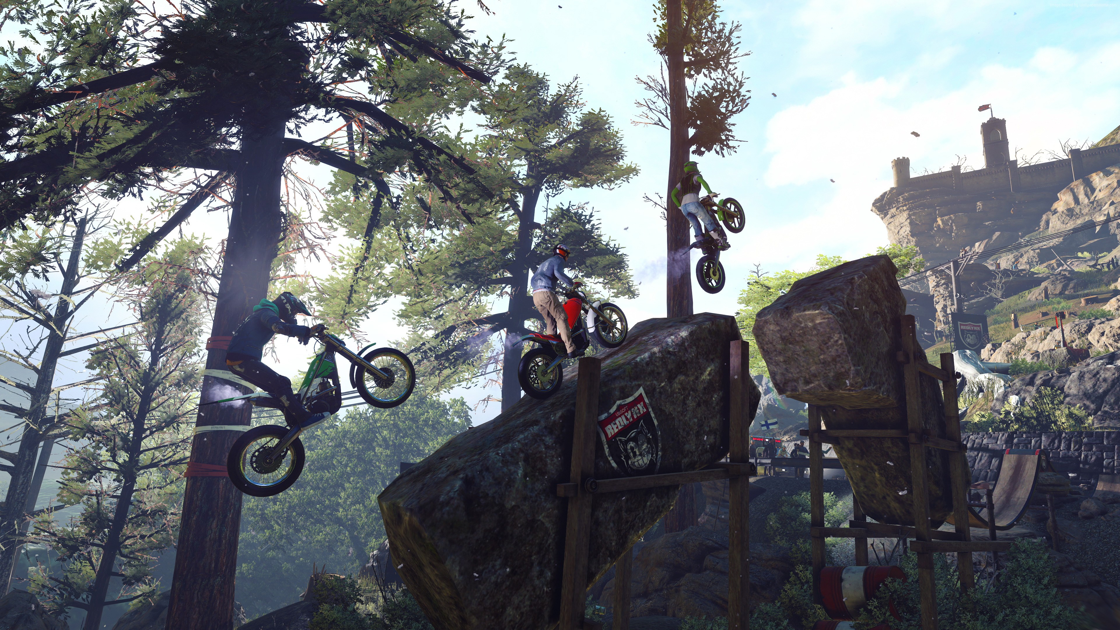 Trials Rising 4K screenshot HD Wallpaper