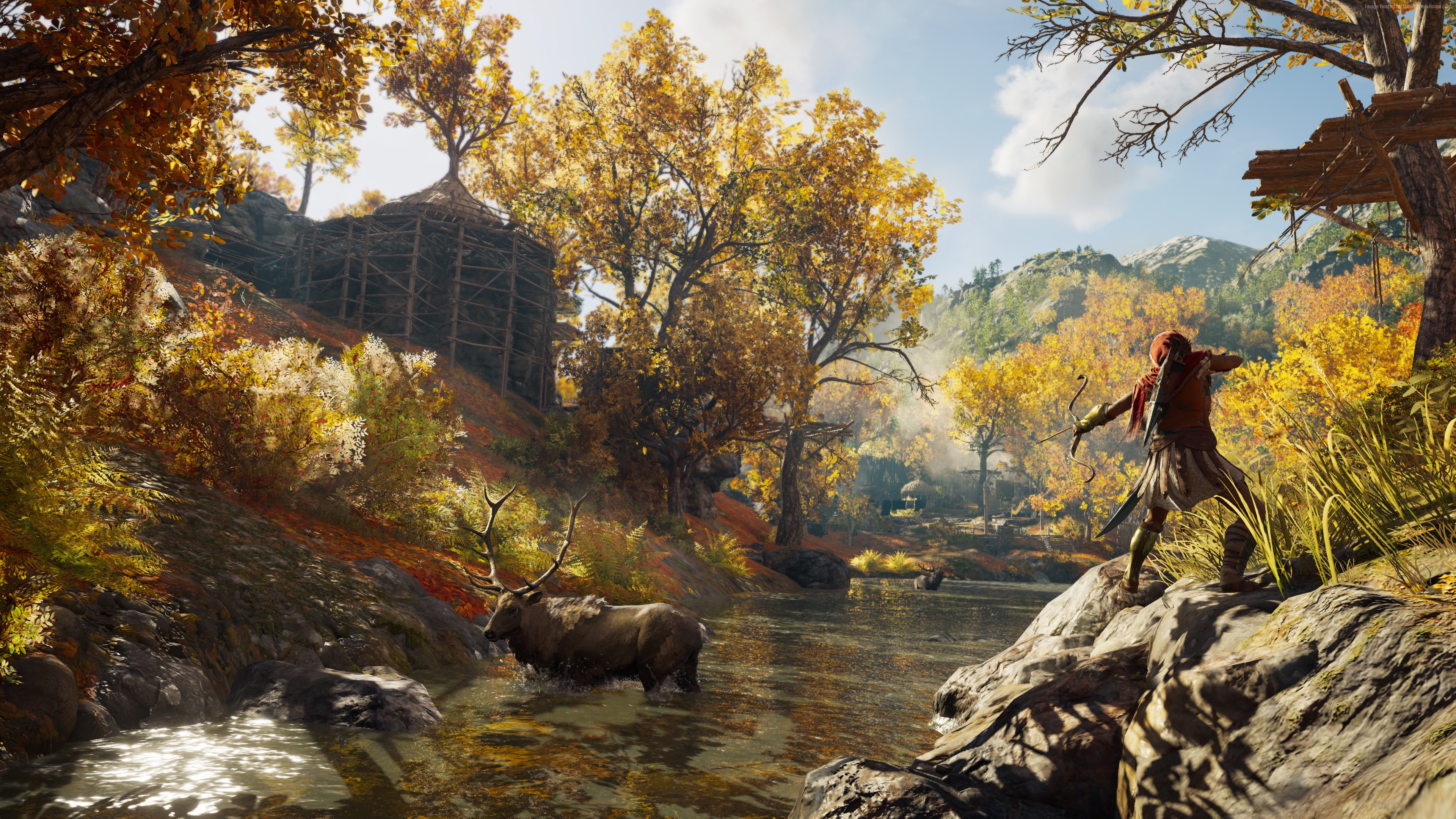 4K E3 2018 Assassins Creed Odyssey screenshot HD Wallpaper
