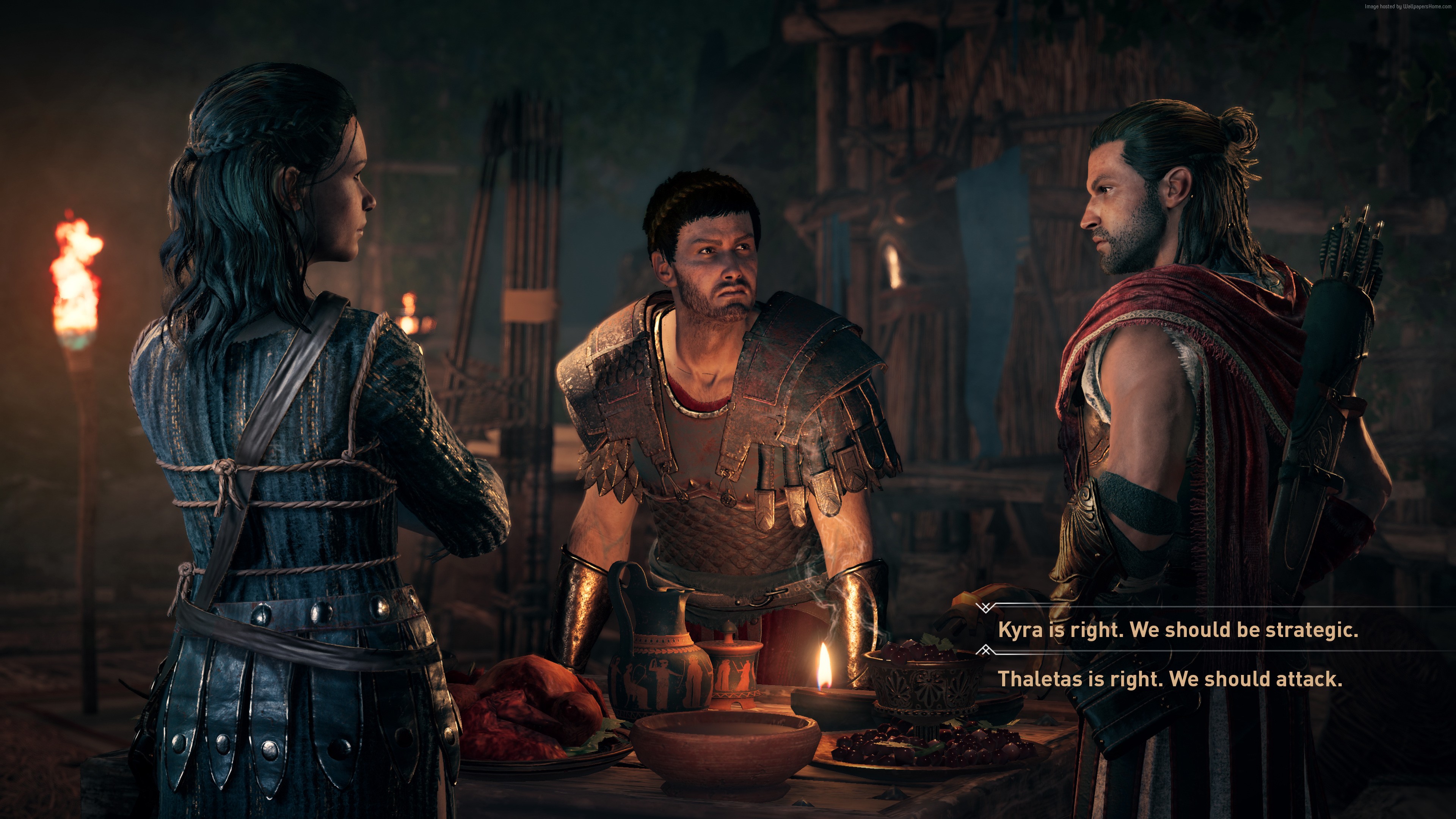 Assassins Creed Odyssey 4K E3 2018 screenshot HD Wallpaper