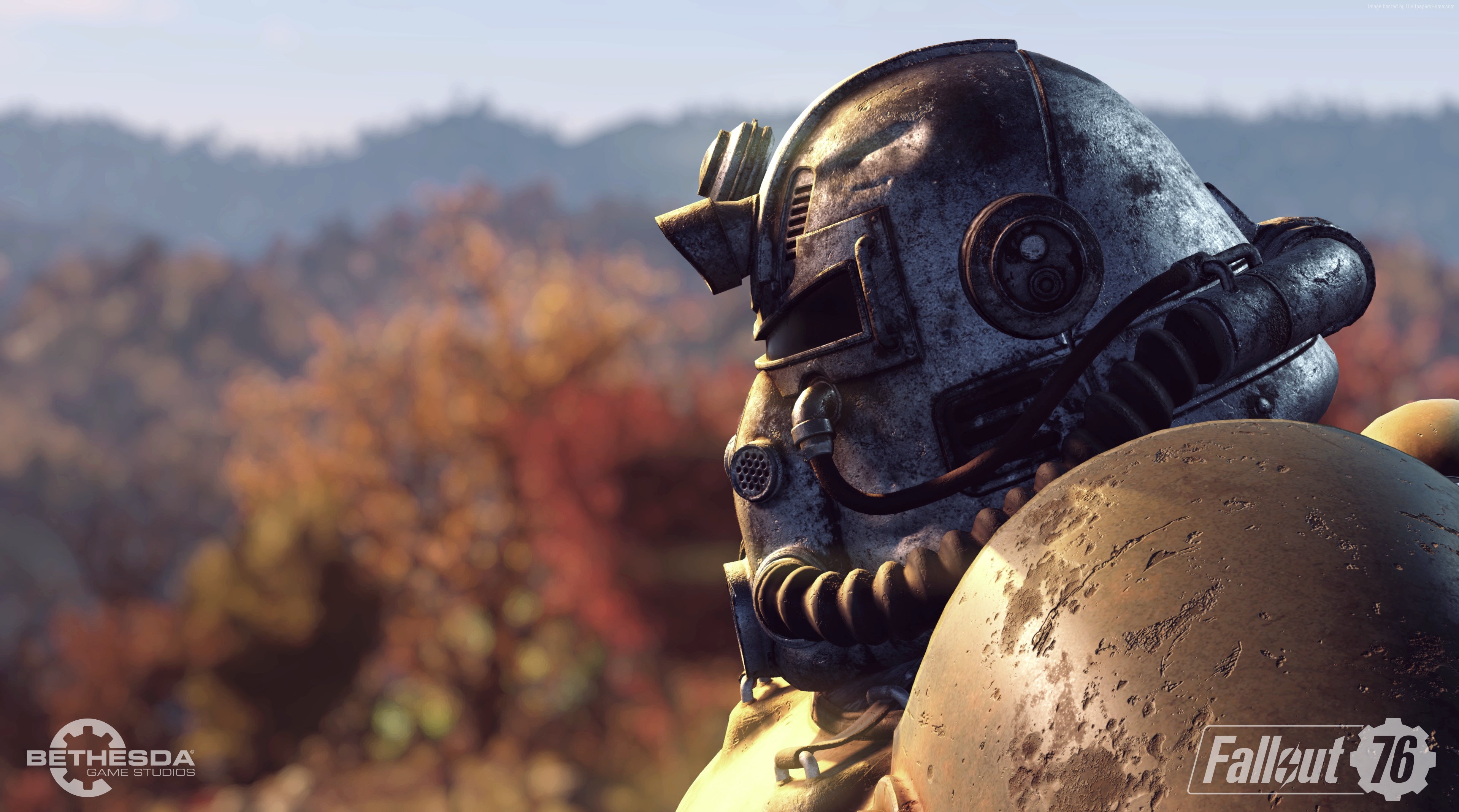 Power Armor from Fallout 76 4K HD Wallpaper