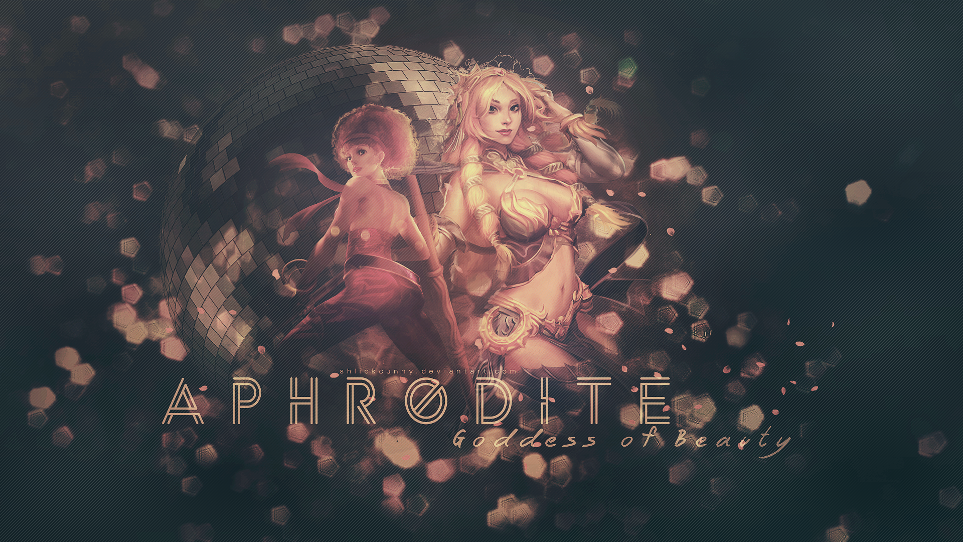 Aphrodite Goddess of Beauty from Smite HD Wallpaper