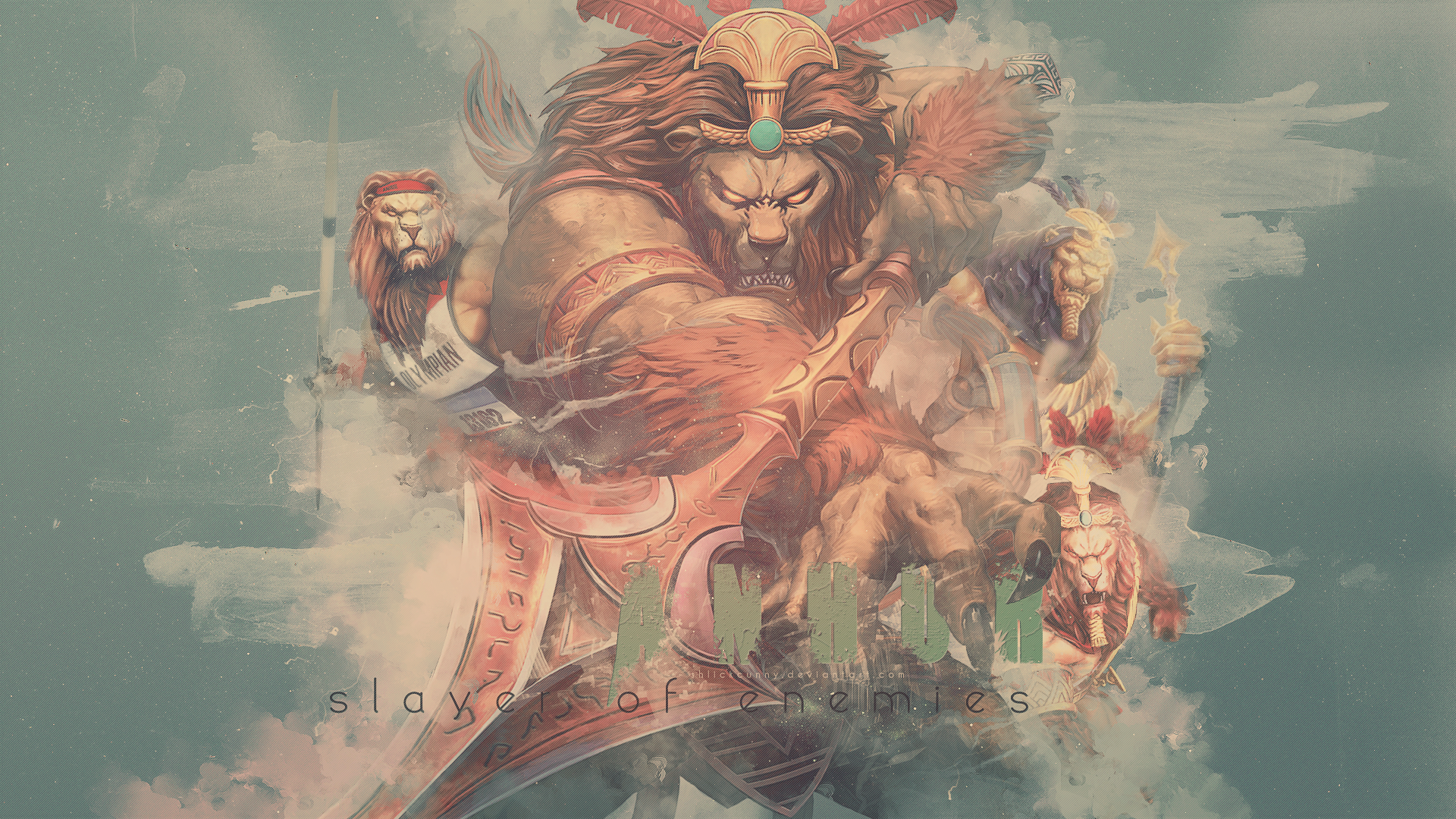 Ah Muzen Cab from Smite HD Wallpaper