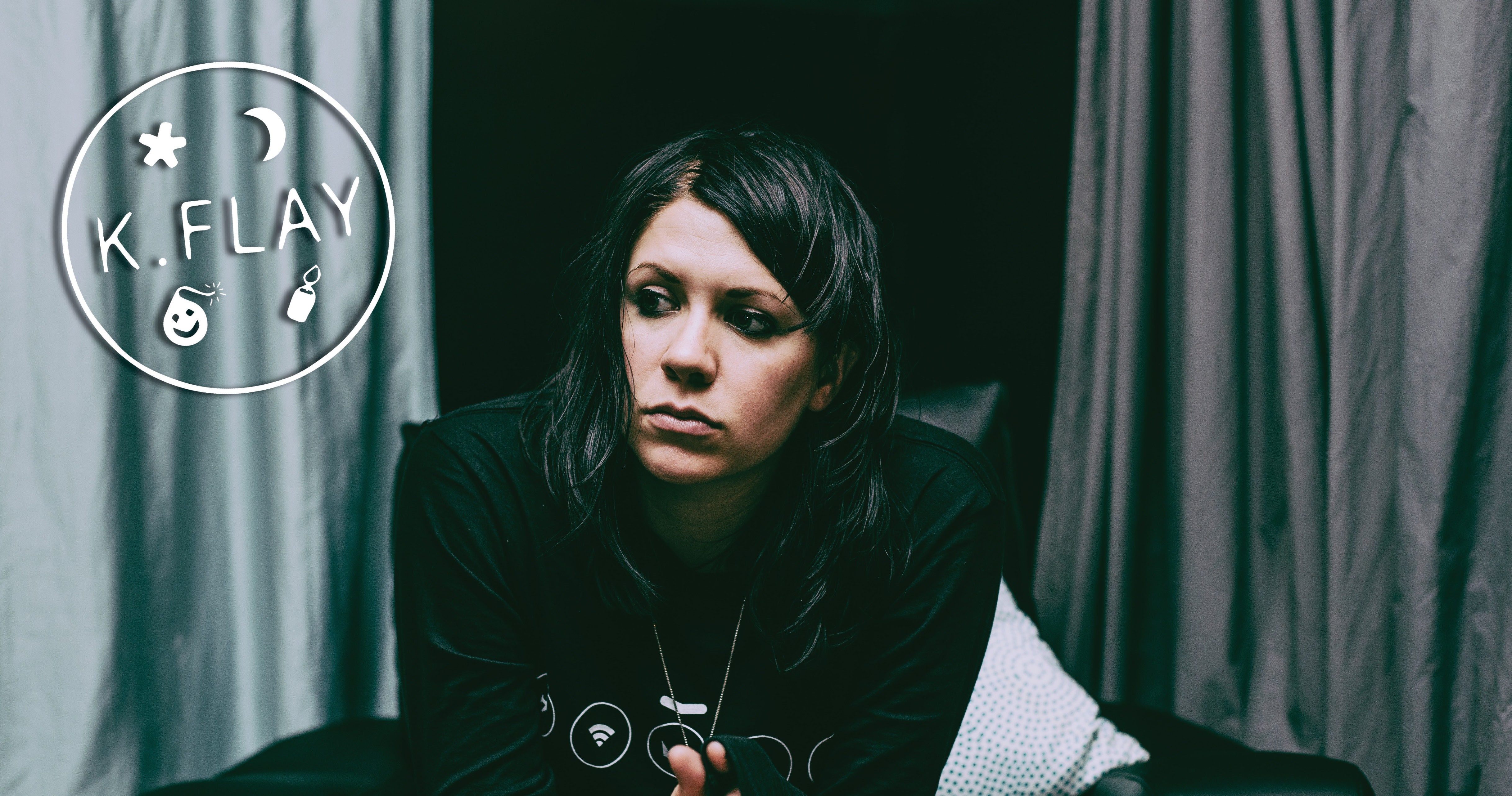 K. Flay singer Kristine Meredith Flaherty HD Wallpaper