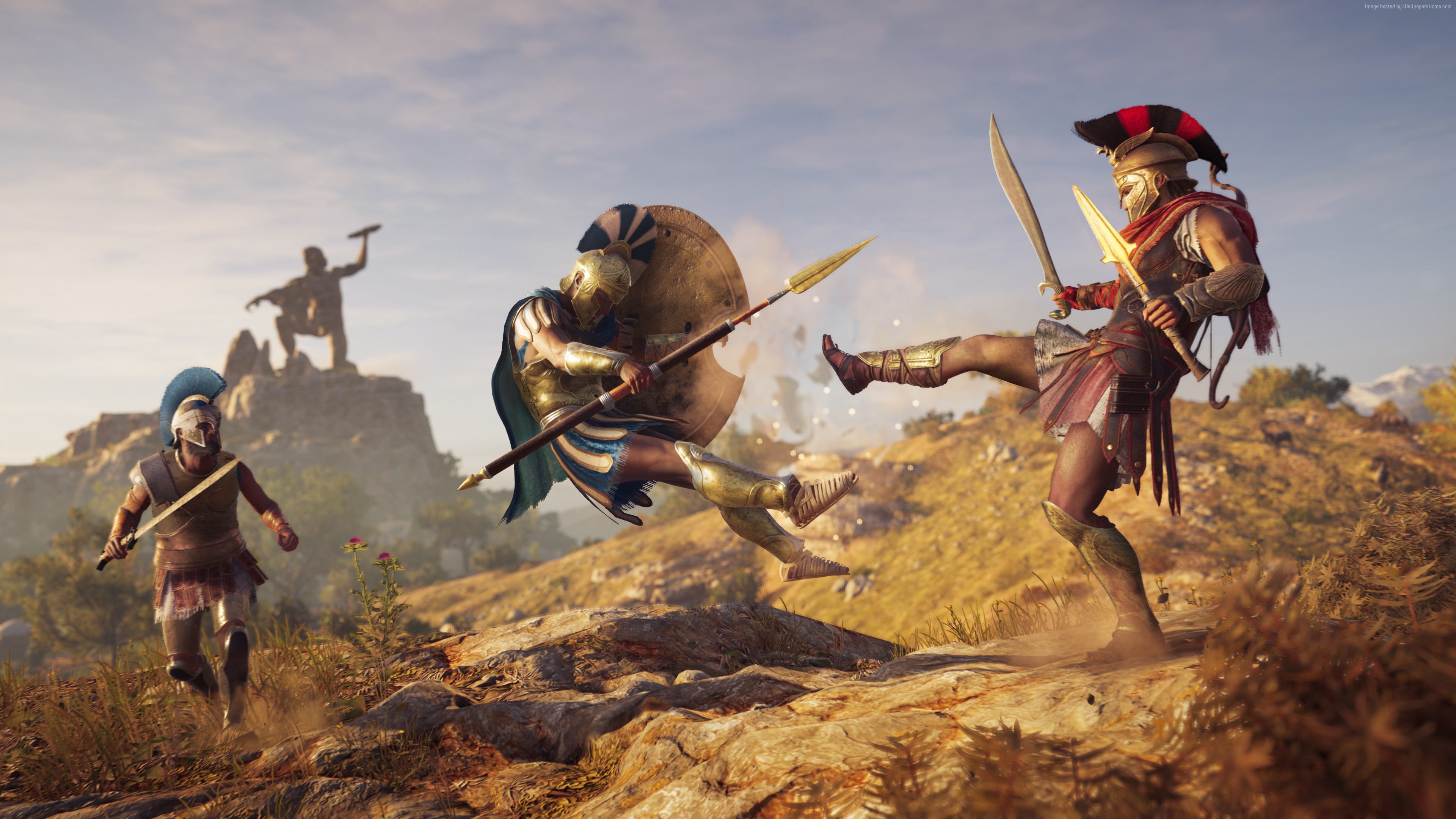 4K screenshot of Assassins Creed Odyssey HD Wallpaper