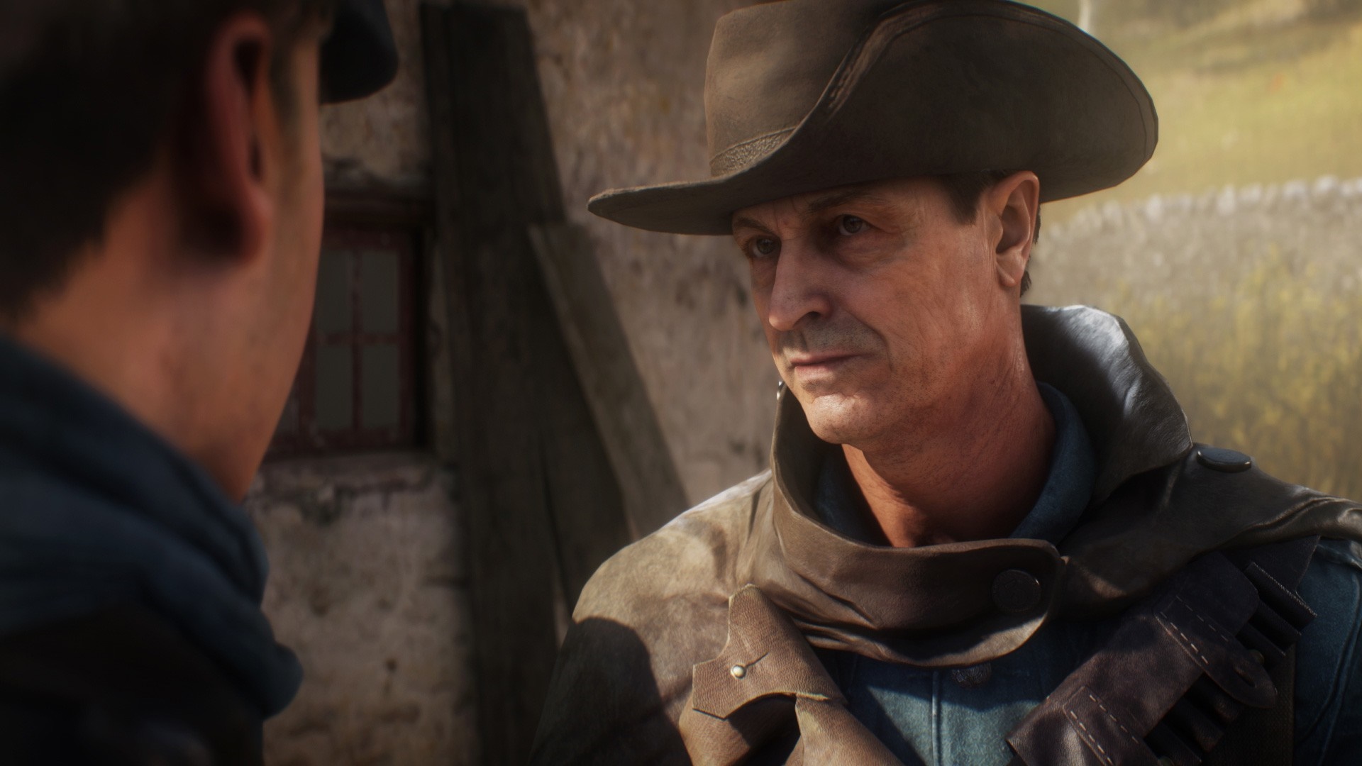 Man in cowboy hat from Battlefield 1 HD Wallpaper