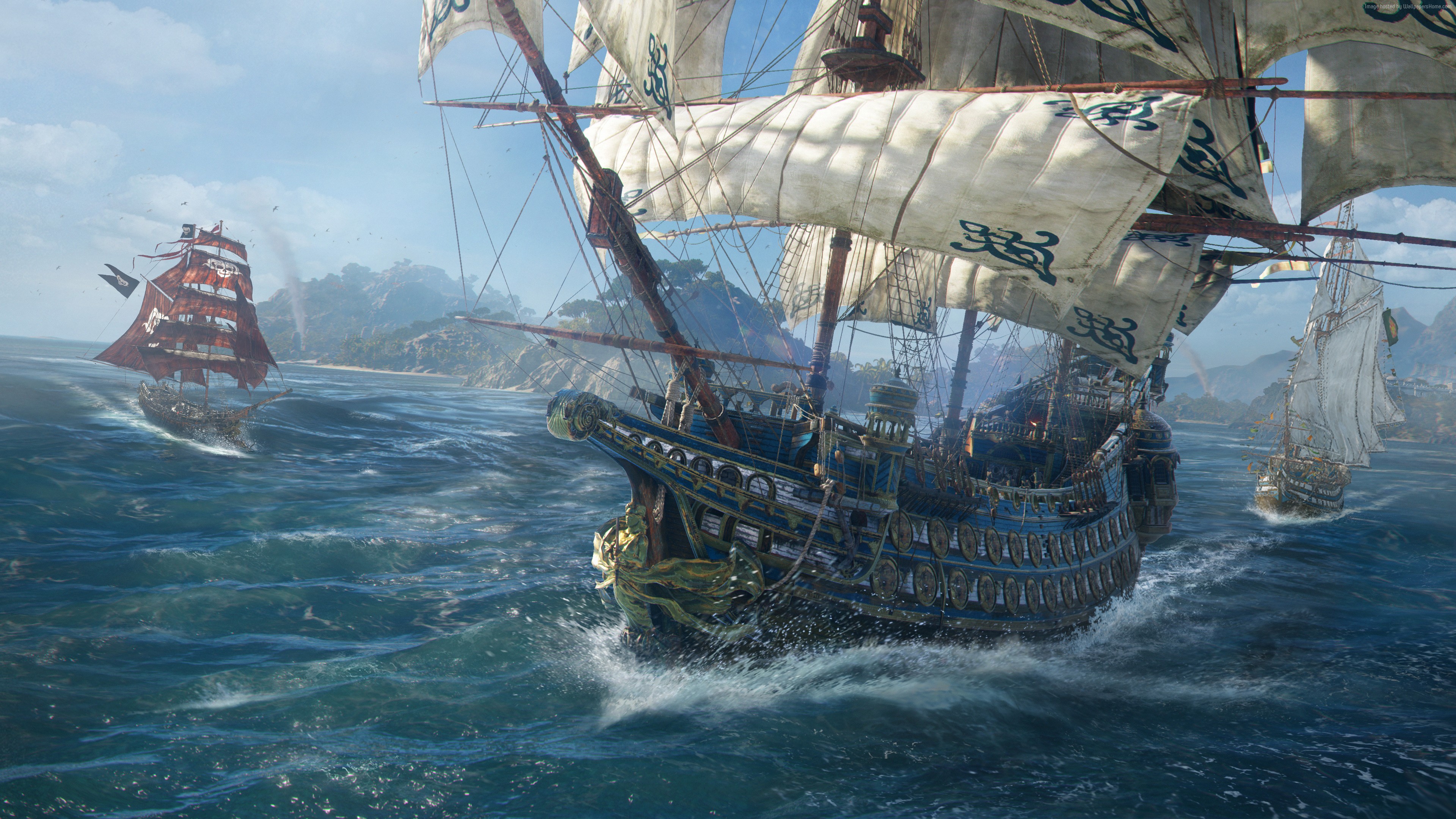 Skull & Bones screenshot 4K HD Wallpaper