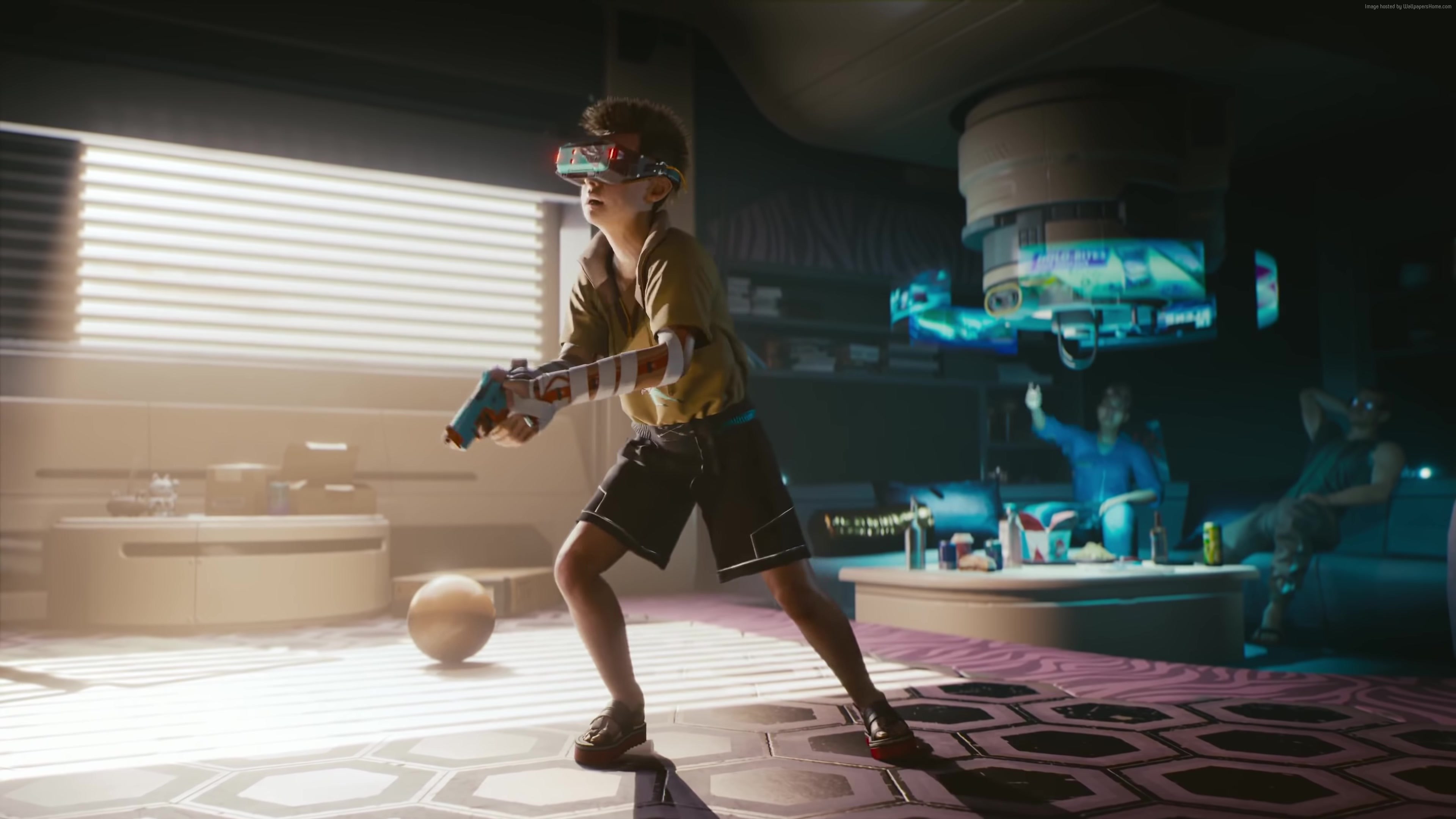 Cyberpunk 2077 screenshot from E3 2018 HD Wallpaper