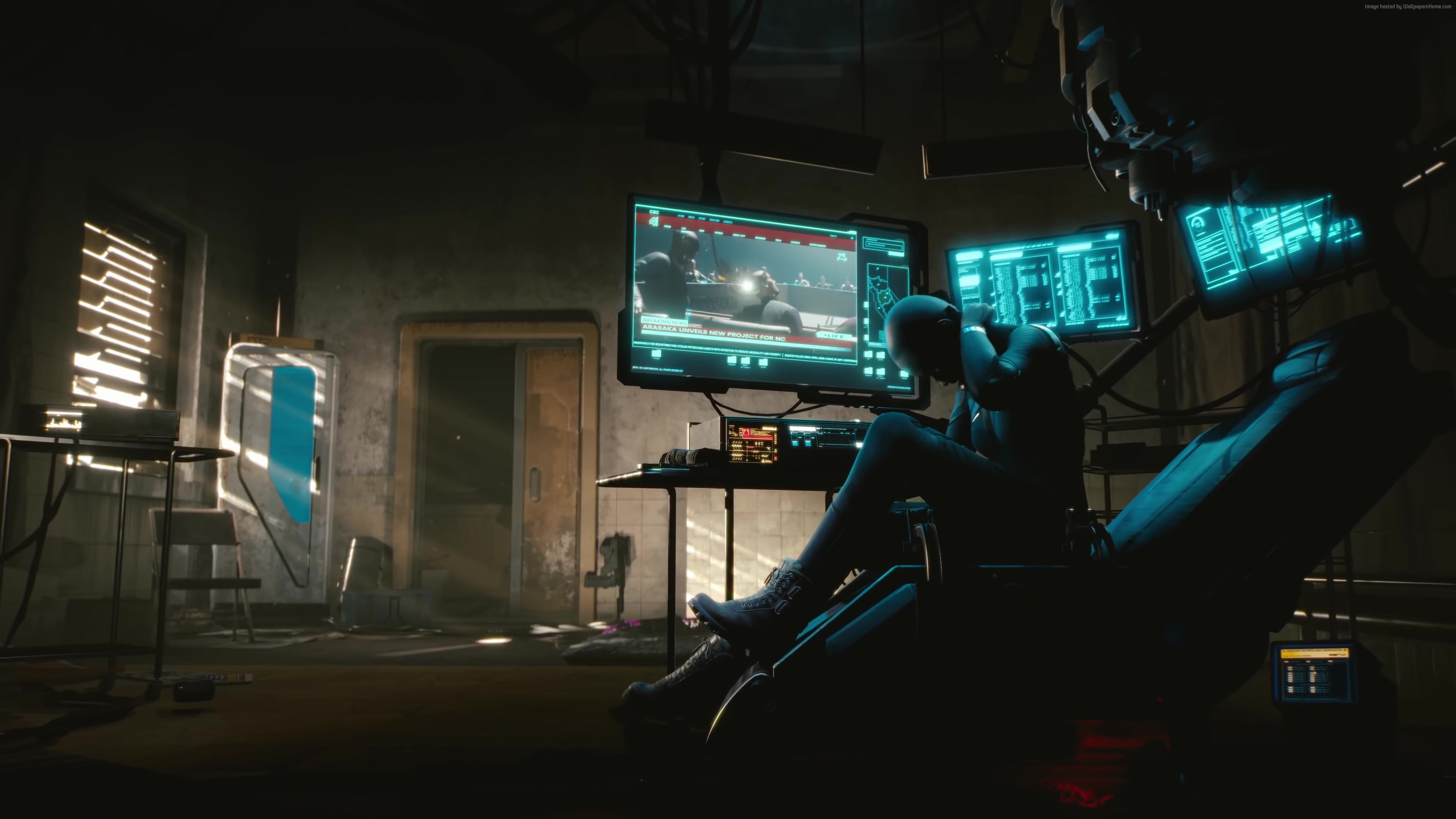 Cyberpunk 2077 E3 2018 screenshot HD Wallpaper