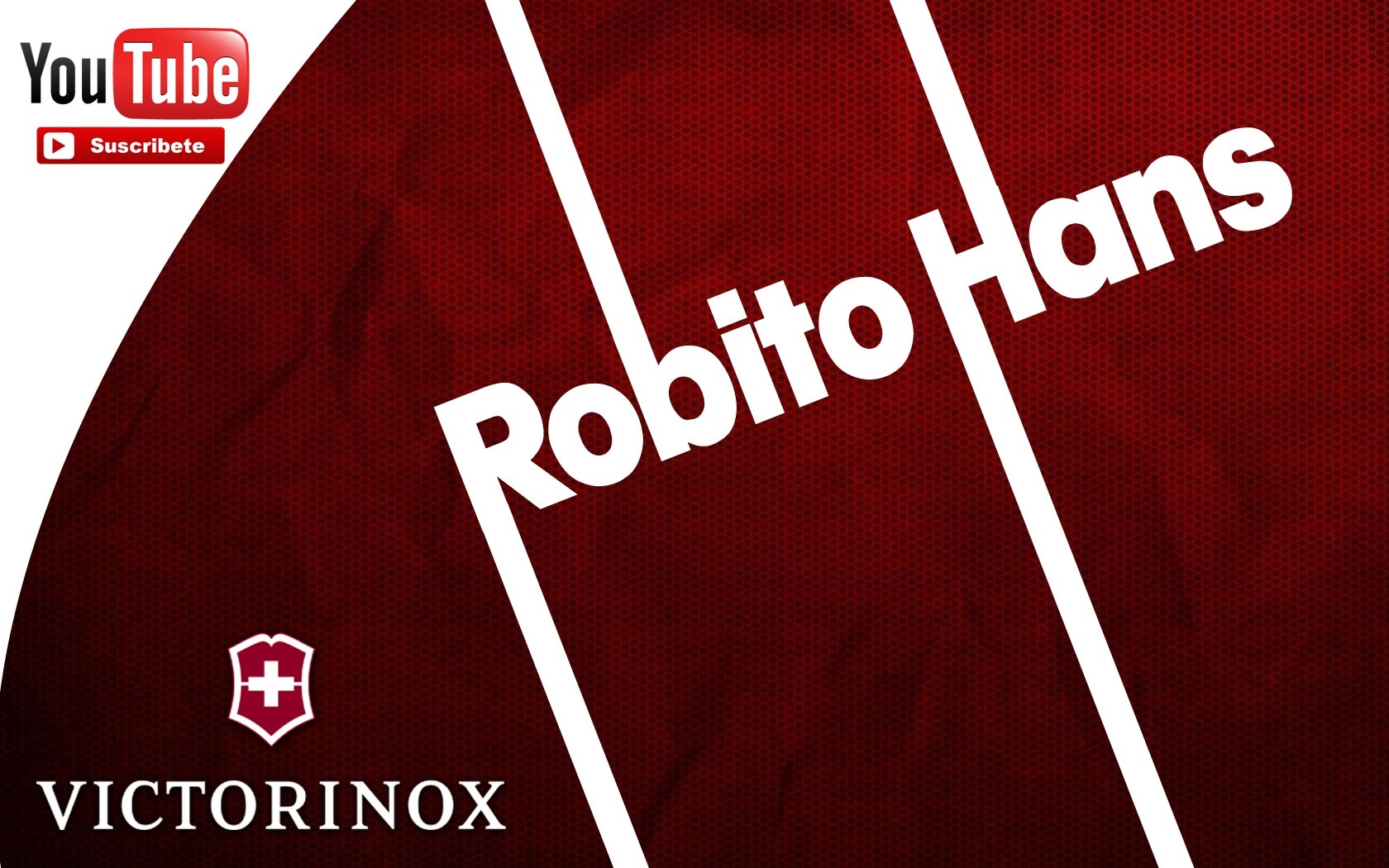 YouTube logo and Victorinox logo with text Robito Hans HD Wallpaper