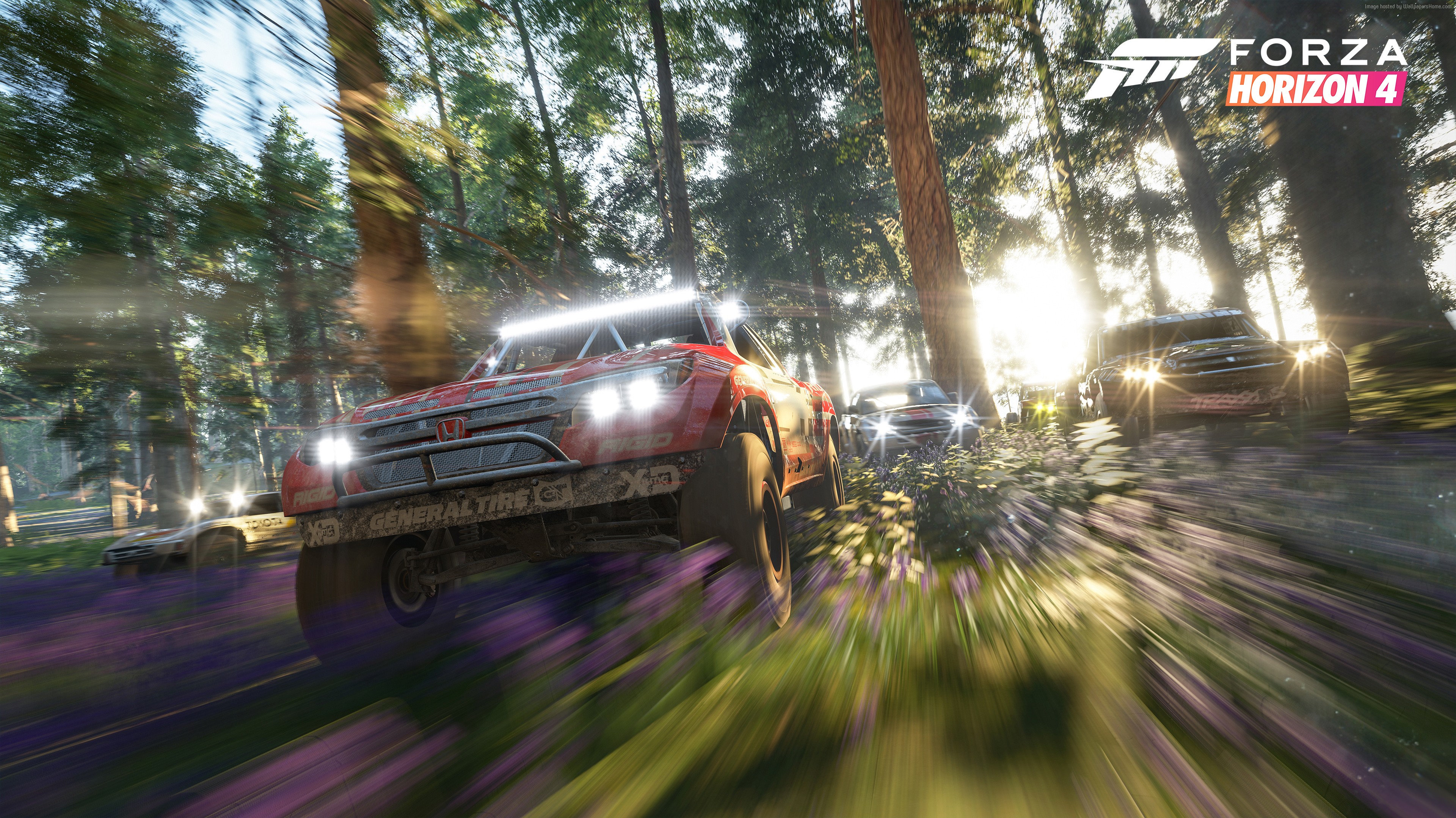 Forza Horizon 4 4K screenshot HD Wallpaper