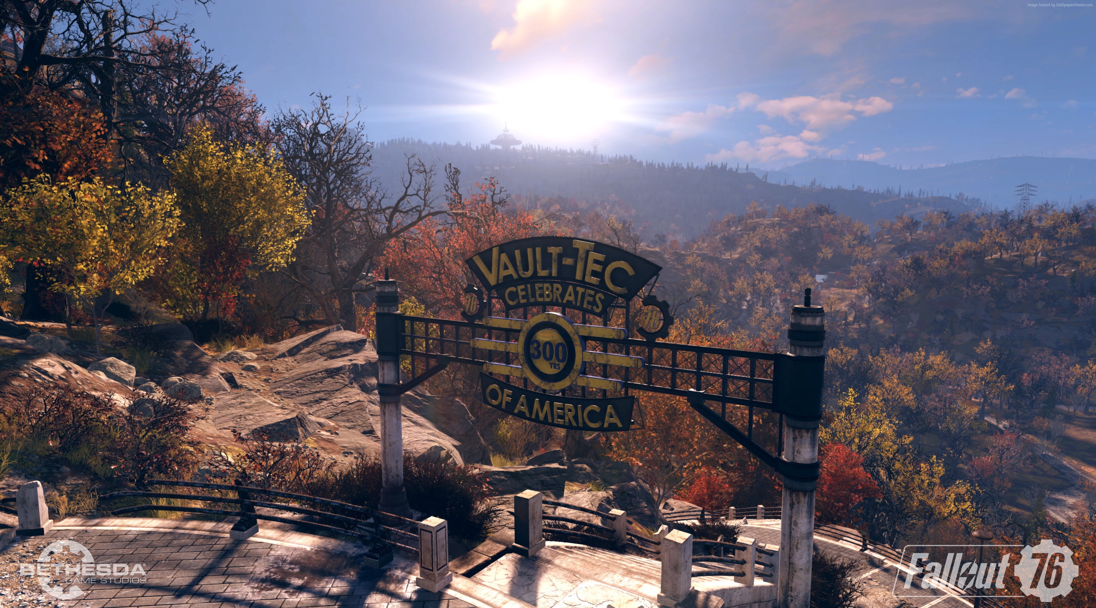 Fallout 76 Vault-Tec 300 Years of America E3 2018 4K HD Wallpaper