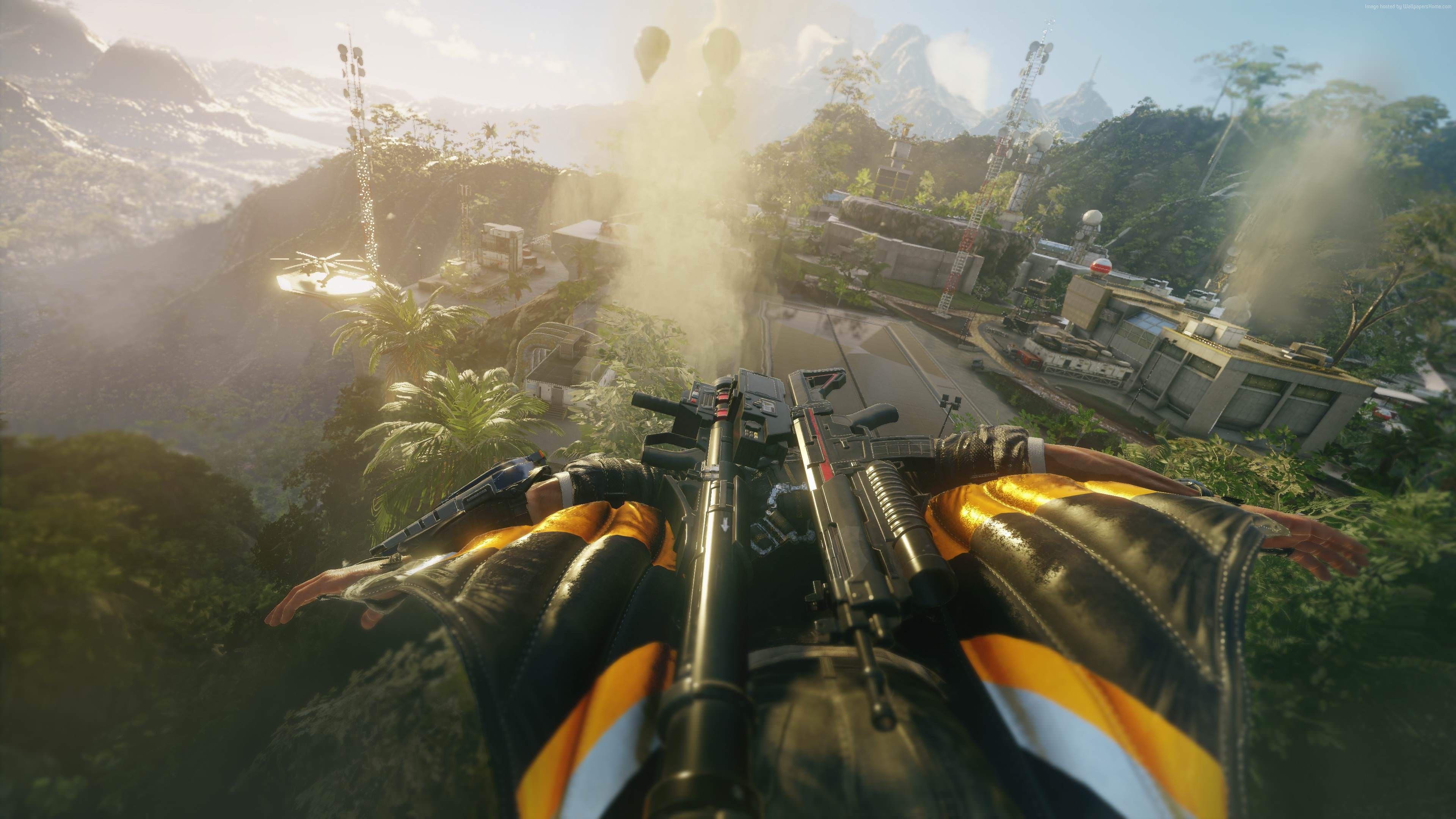 4K screenshot from Just Cause 4 E3 2018 HD Wallpaper