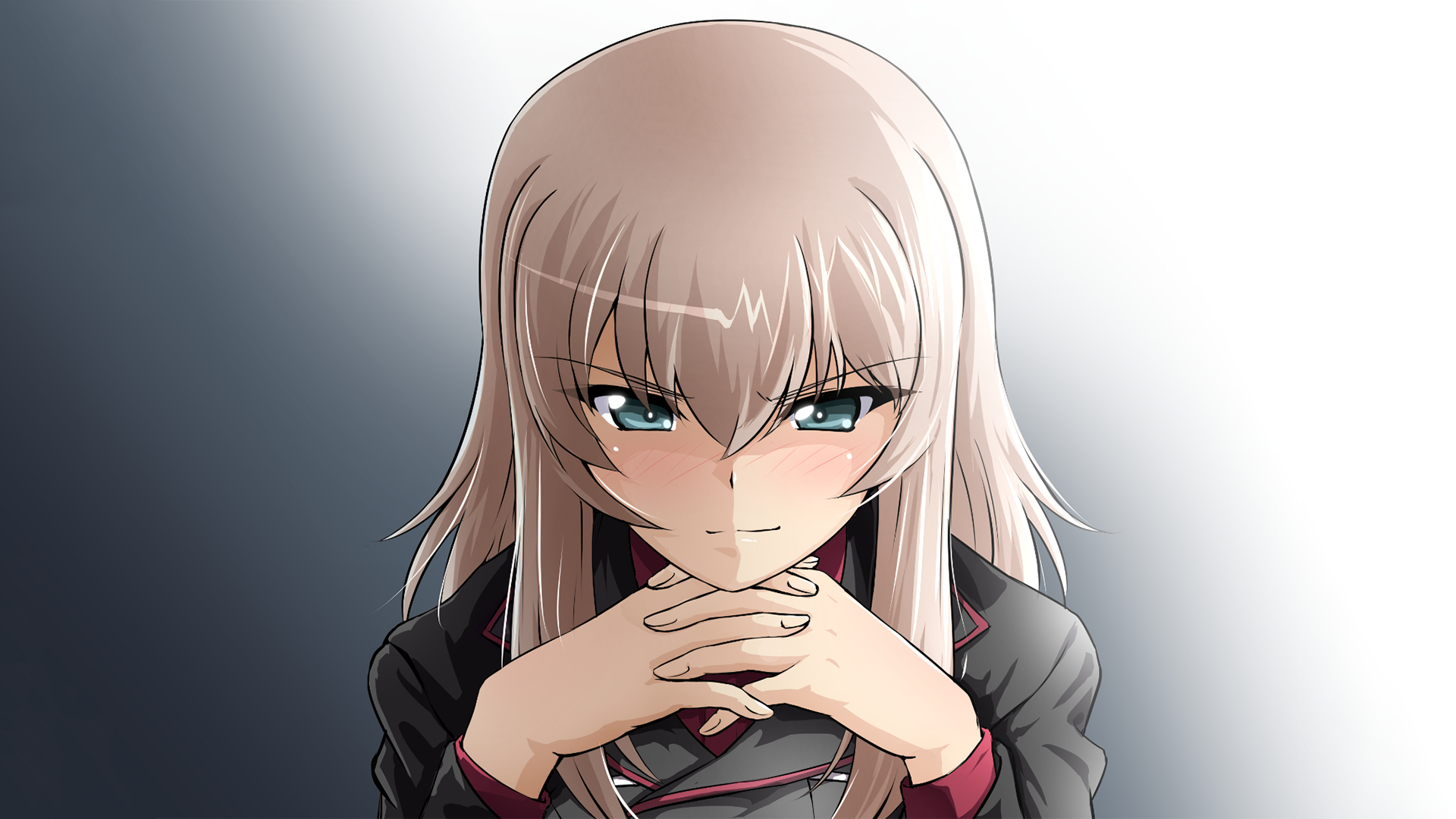 Erika Itsumi from Girls und Panzer HD Wallpaper