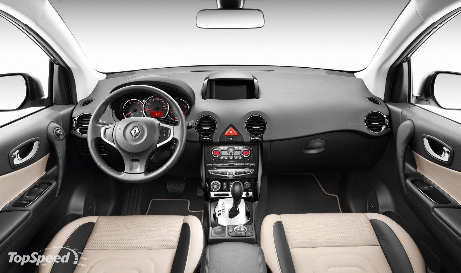 Renault Koleos Interior Dashboard and Seats HD Wallpaper