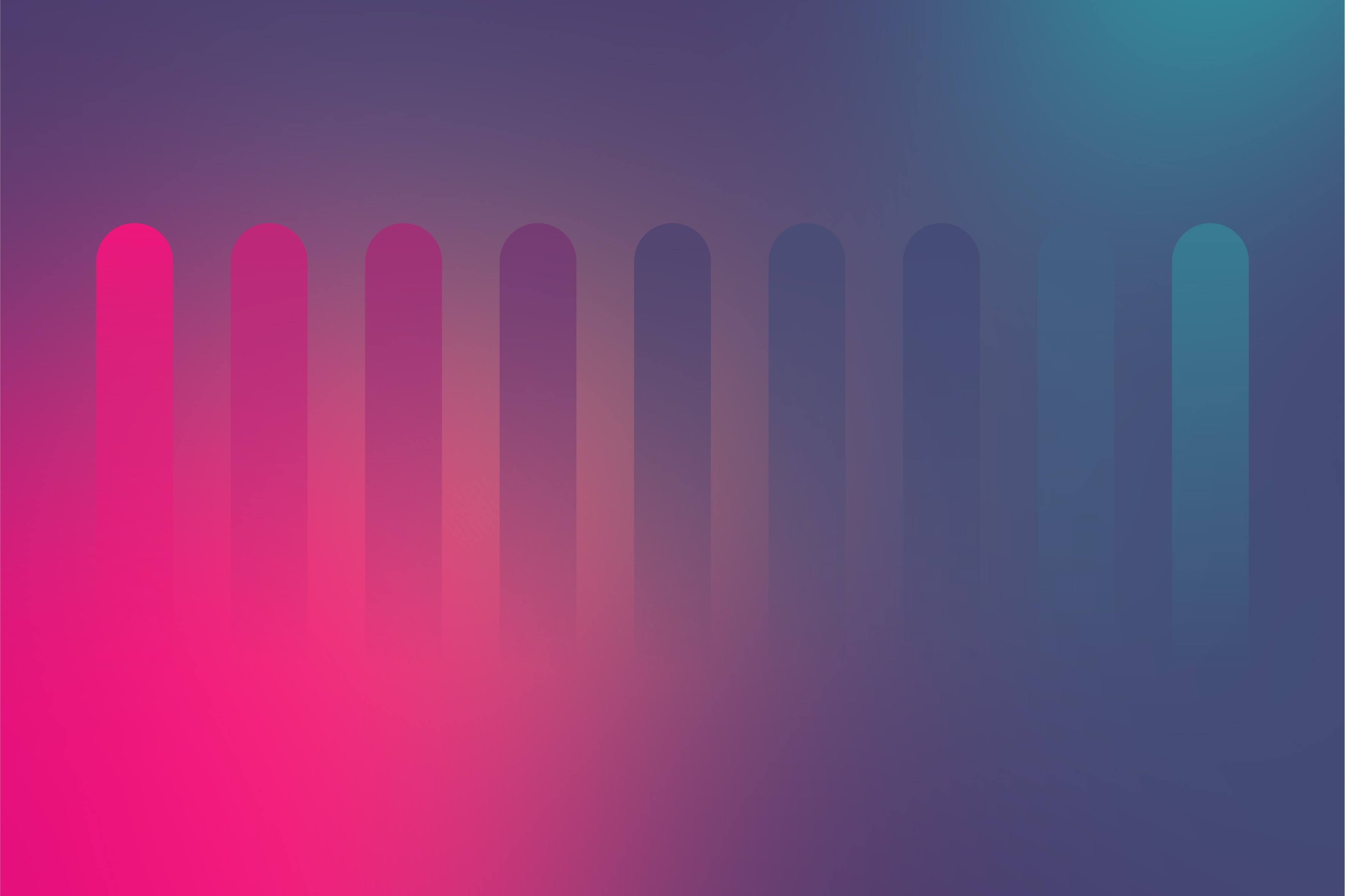 Abstract gradient with rounded vertical lines HD Wallpaper