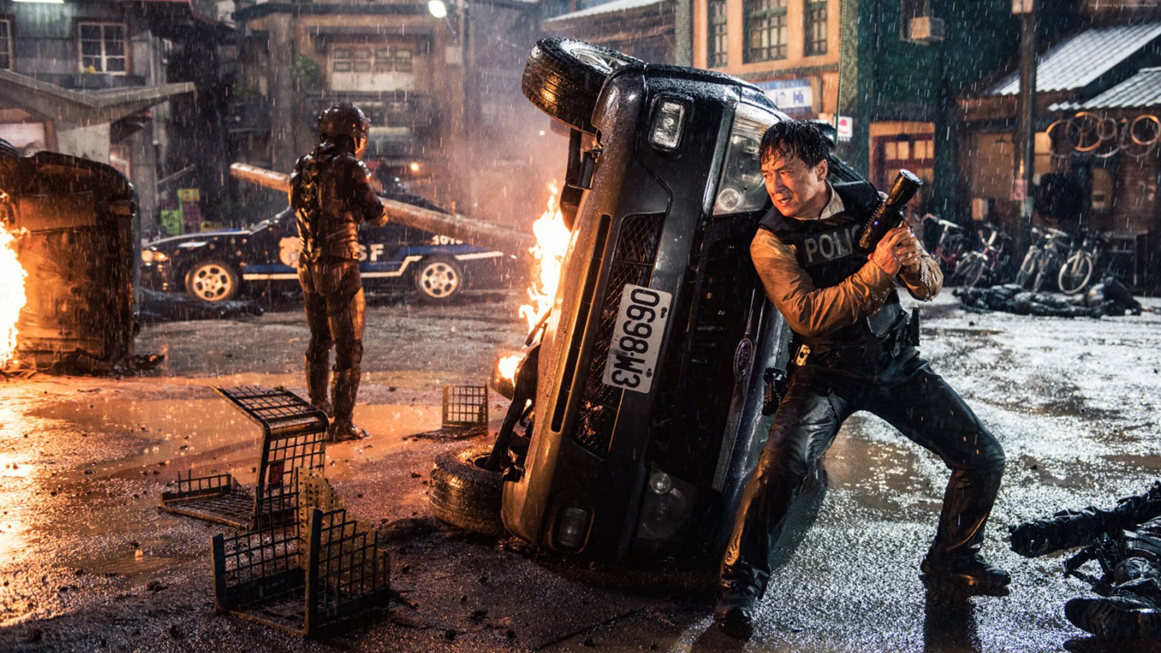 Jackie Chan in Bleeding Steel 4K HD Wallpaper