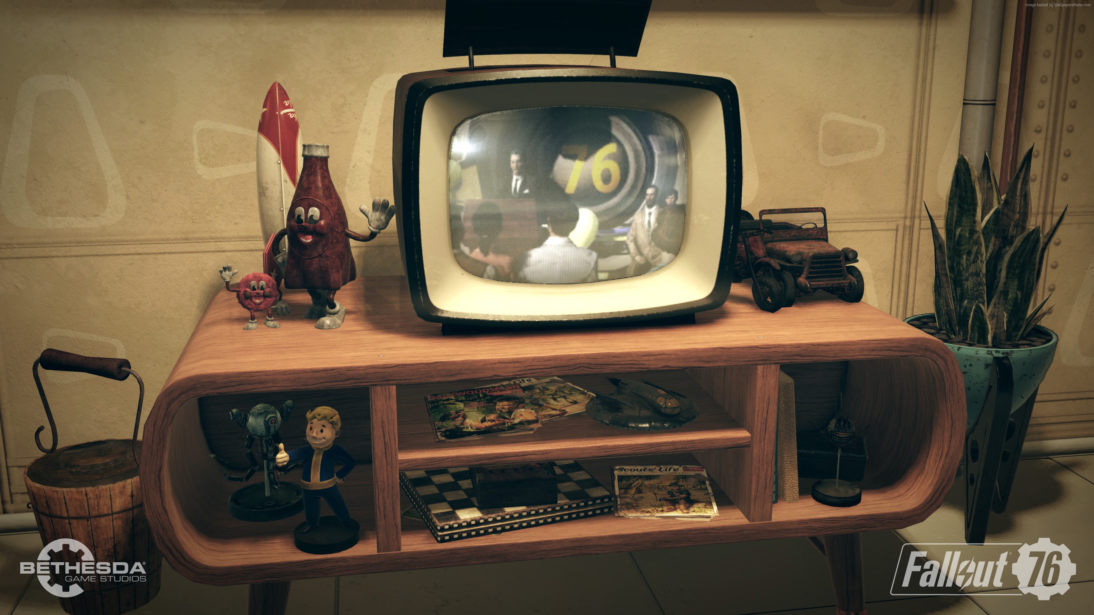 Fallout 76 4K screenshot HD Wallpaper