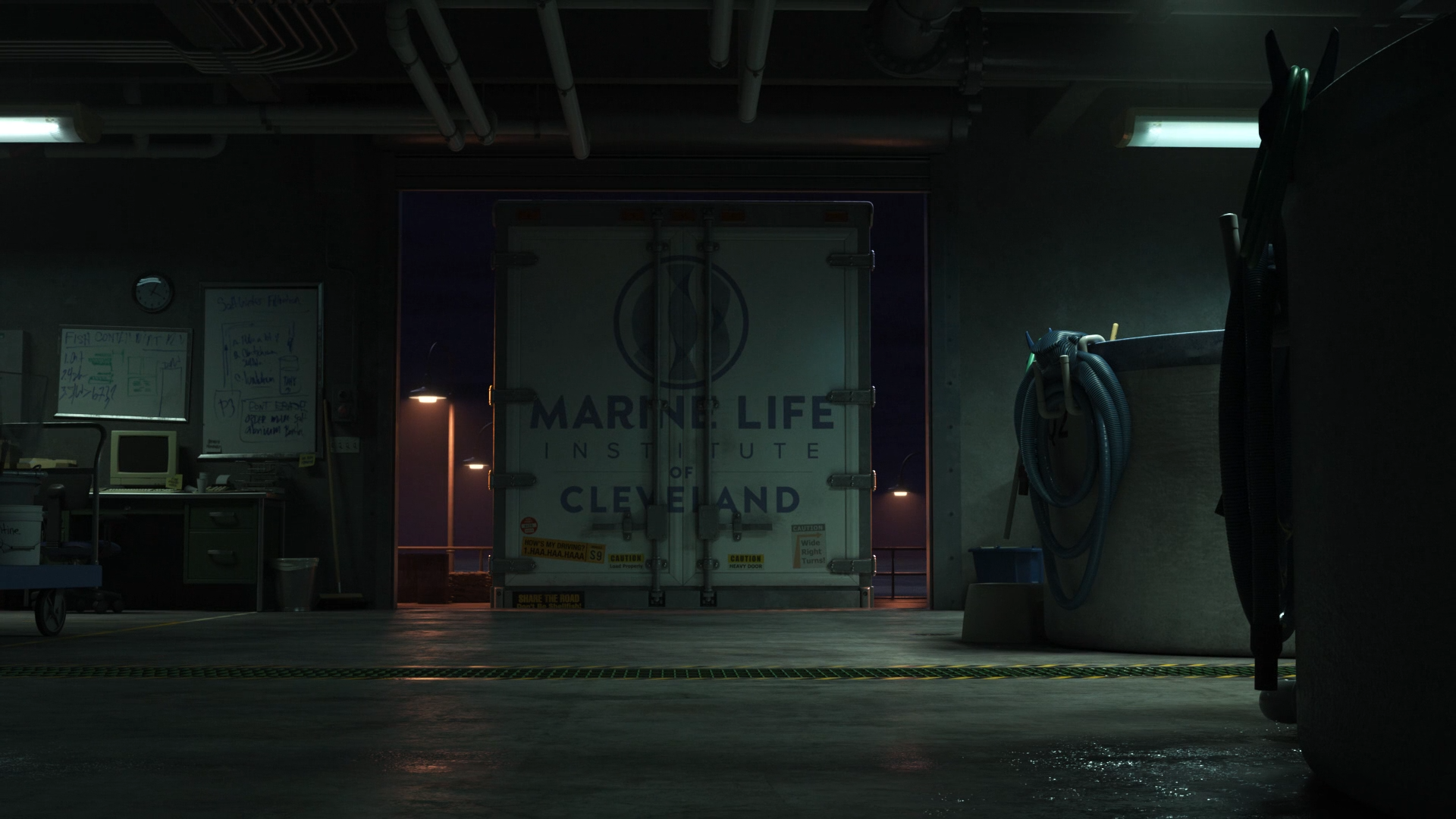 Marine Life Institute of Cleveland truck HD Wallpaper