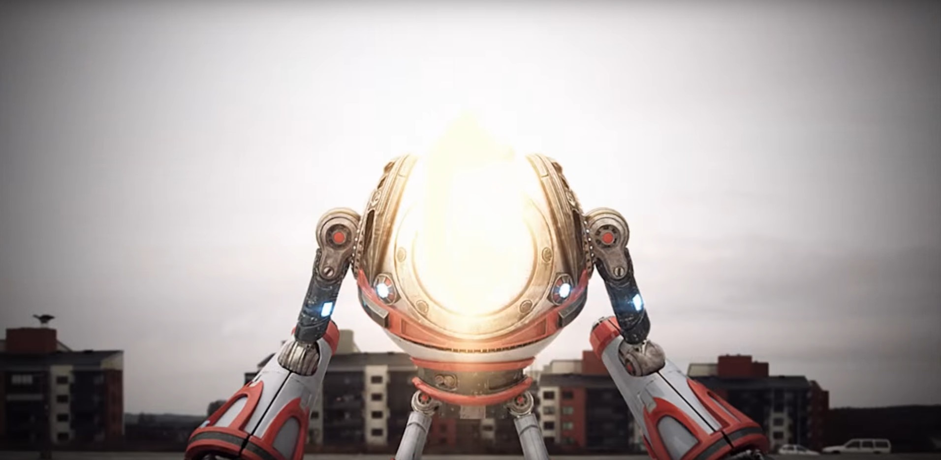 Robot from Boss Wave music video HD Wallpaper