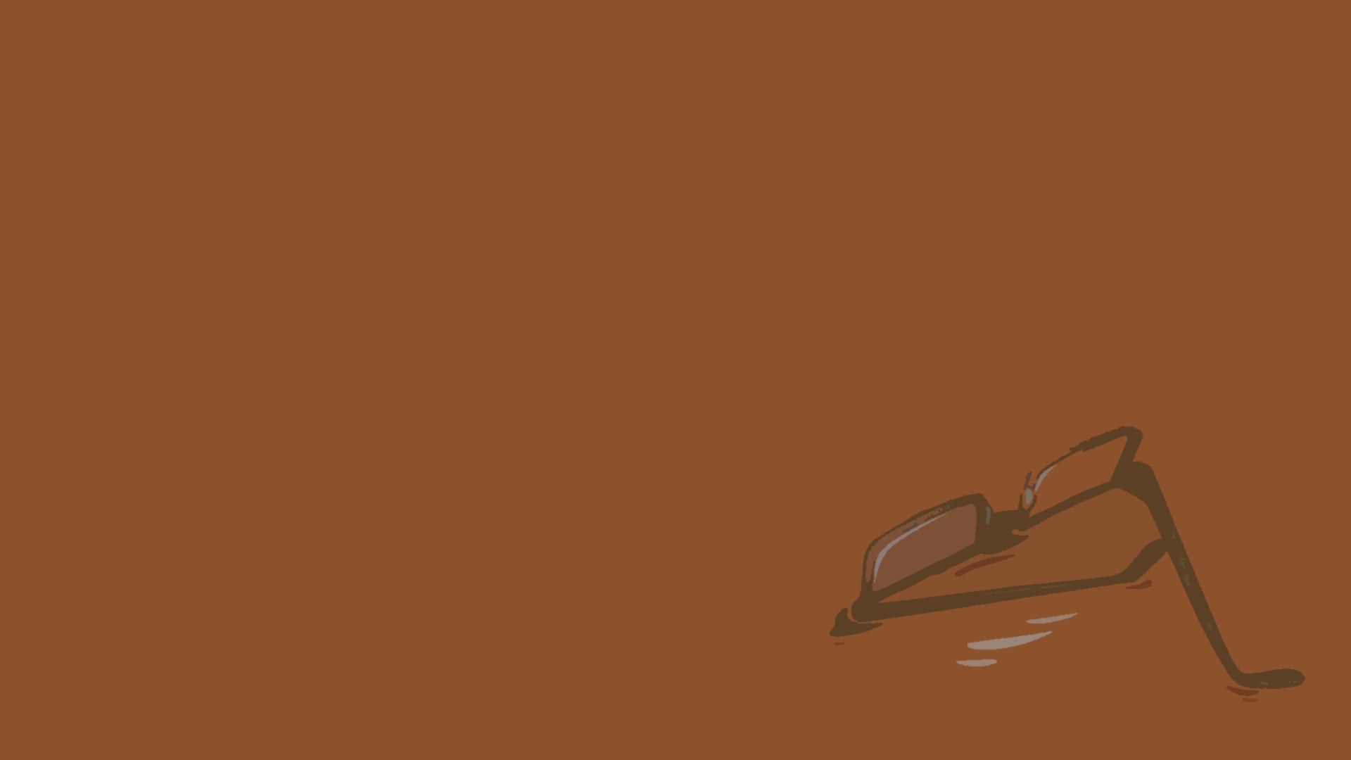 Ikari Gendo's glasses from Neon Genesis Evangelion HD Wallpaper