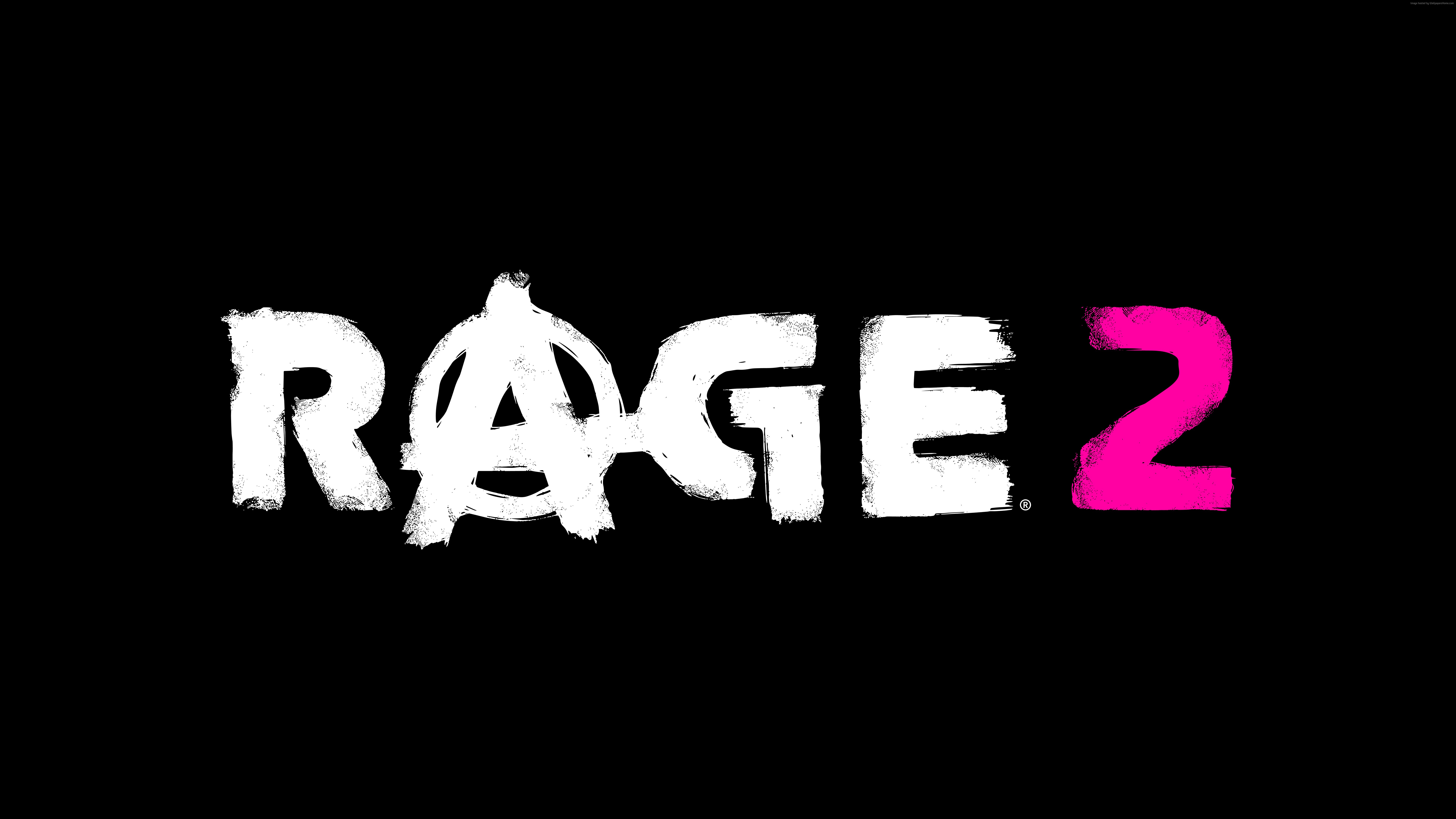 Rage 2 logo HD Wallpaper