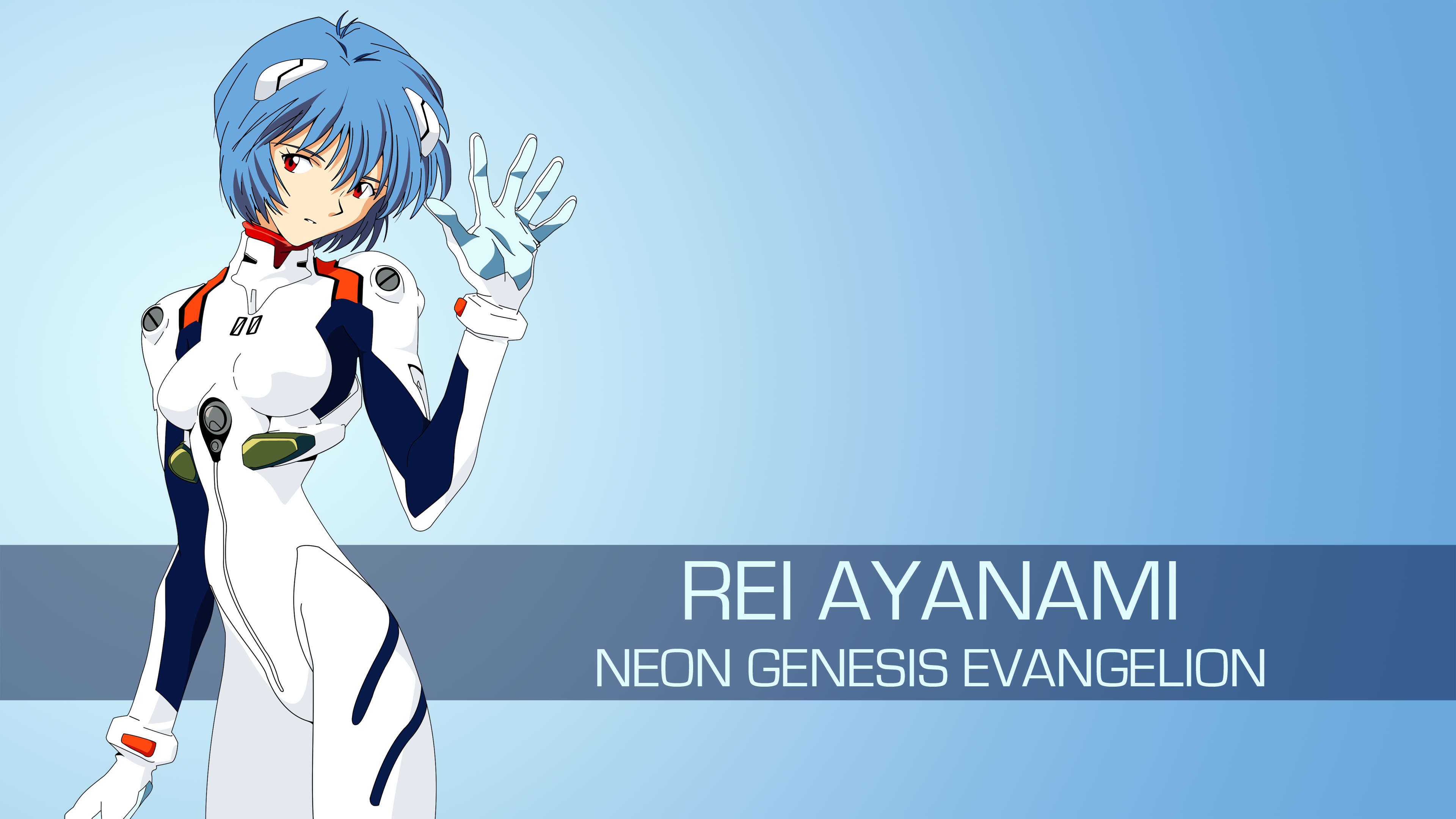 Rei Ayanami from Neon Genesis Evangelion HD Wallpaper
