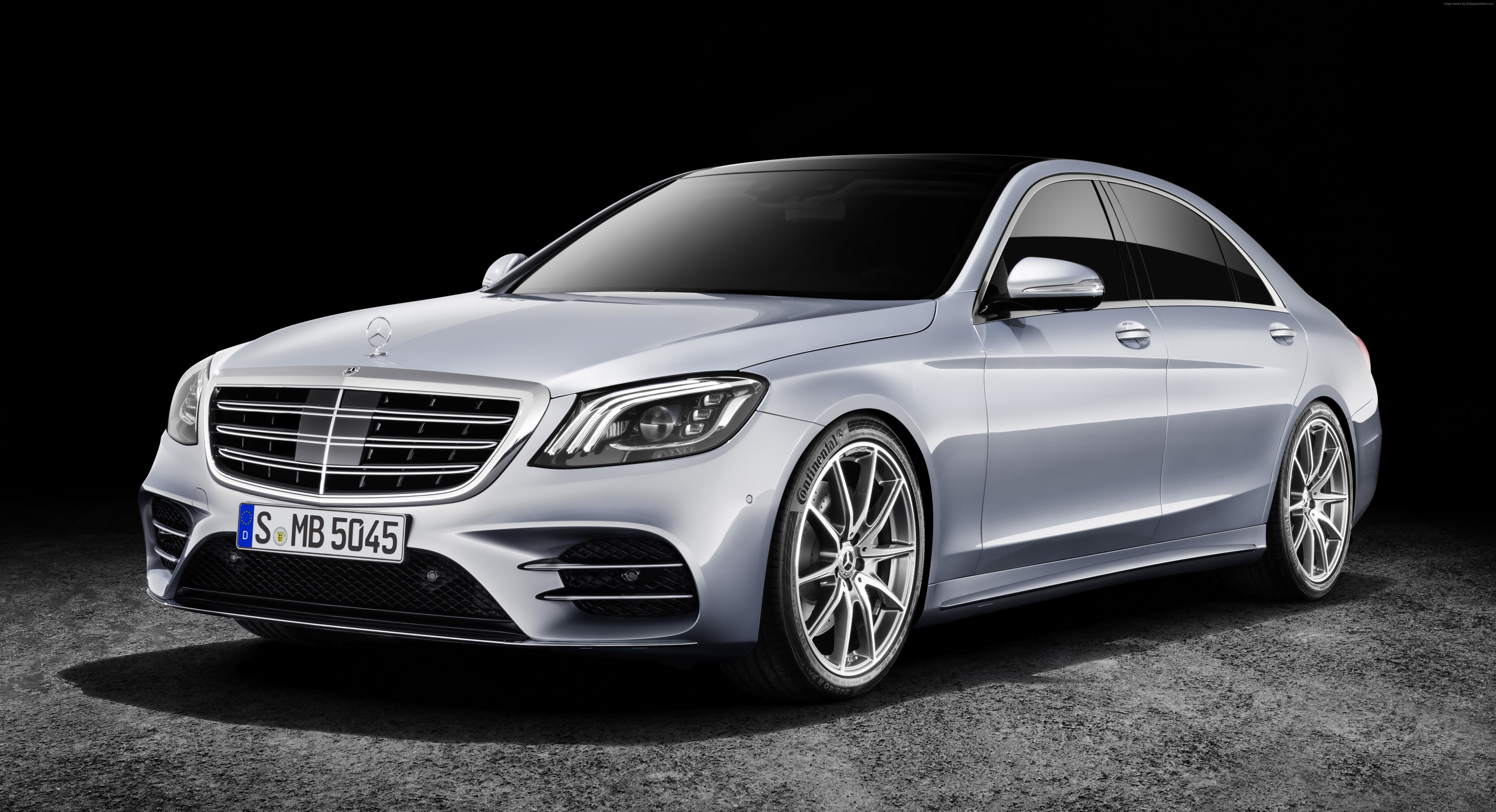 4K Mercedes-Benz W222 S-Class Facelift 2018 Car HD Wallpaper