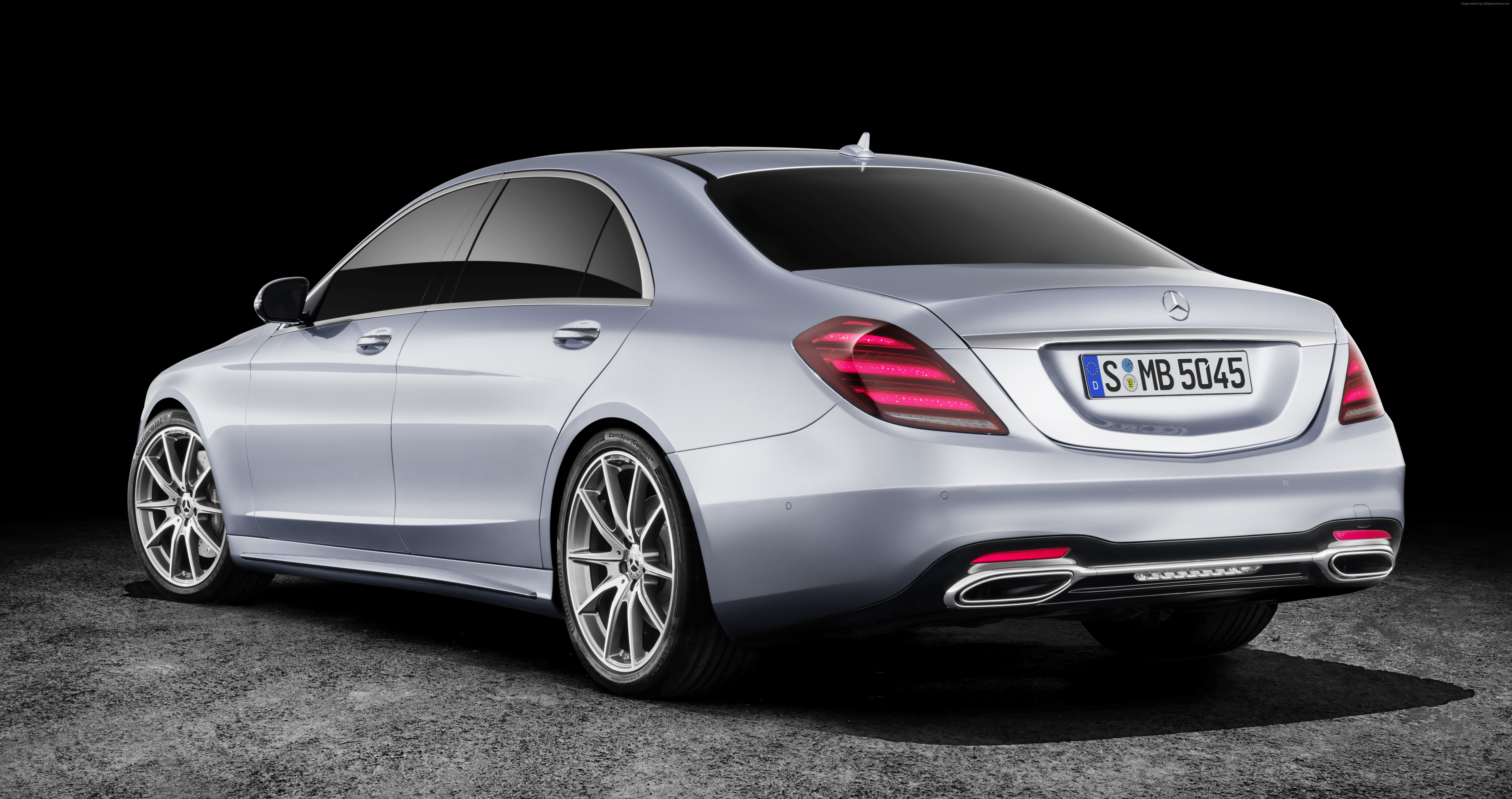 4K Mercedes-Benz W222 S-Class Facelift 2018 Car HD Wallpaper