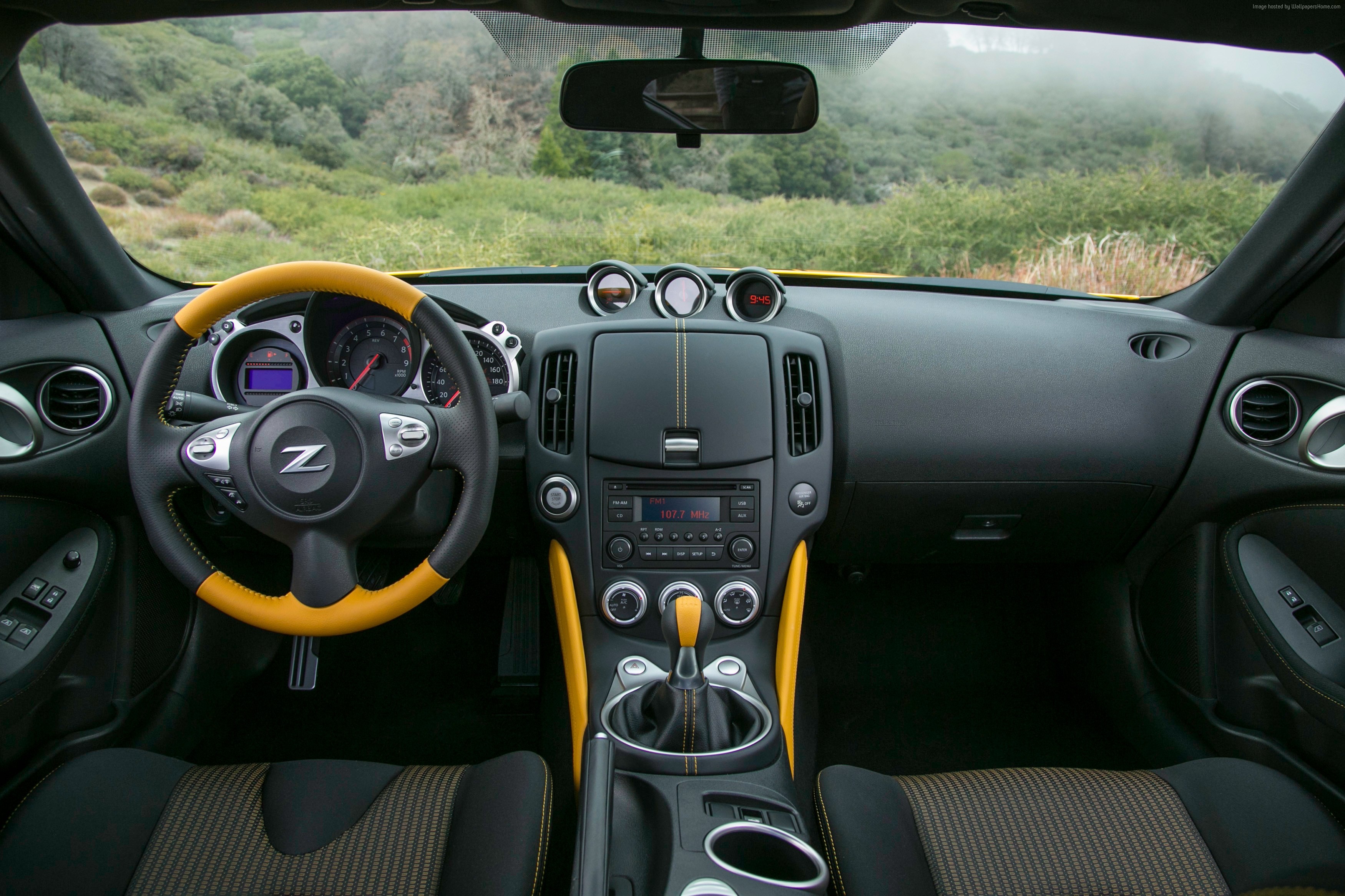 Nissan 370Z Heritage Edition interior HD Wallpaper