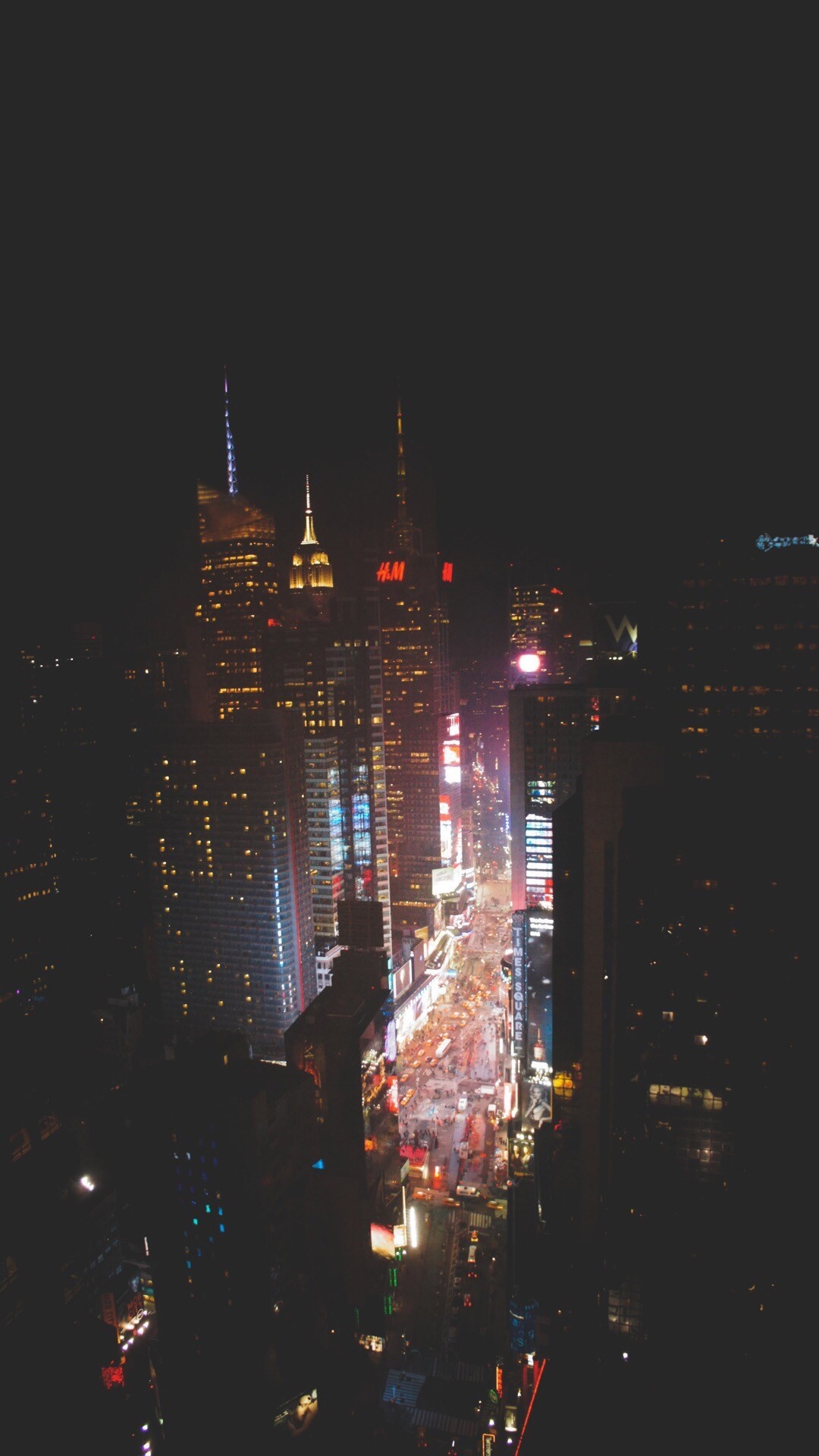 Times Square New York City at Night HD Wallpaper