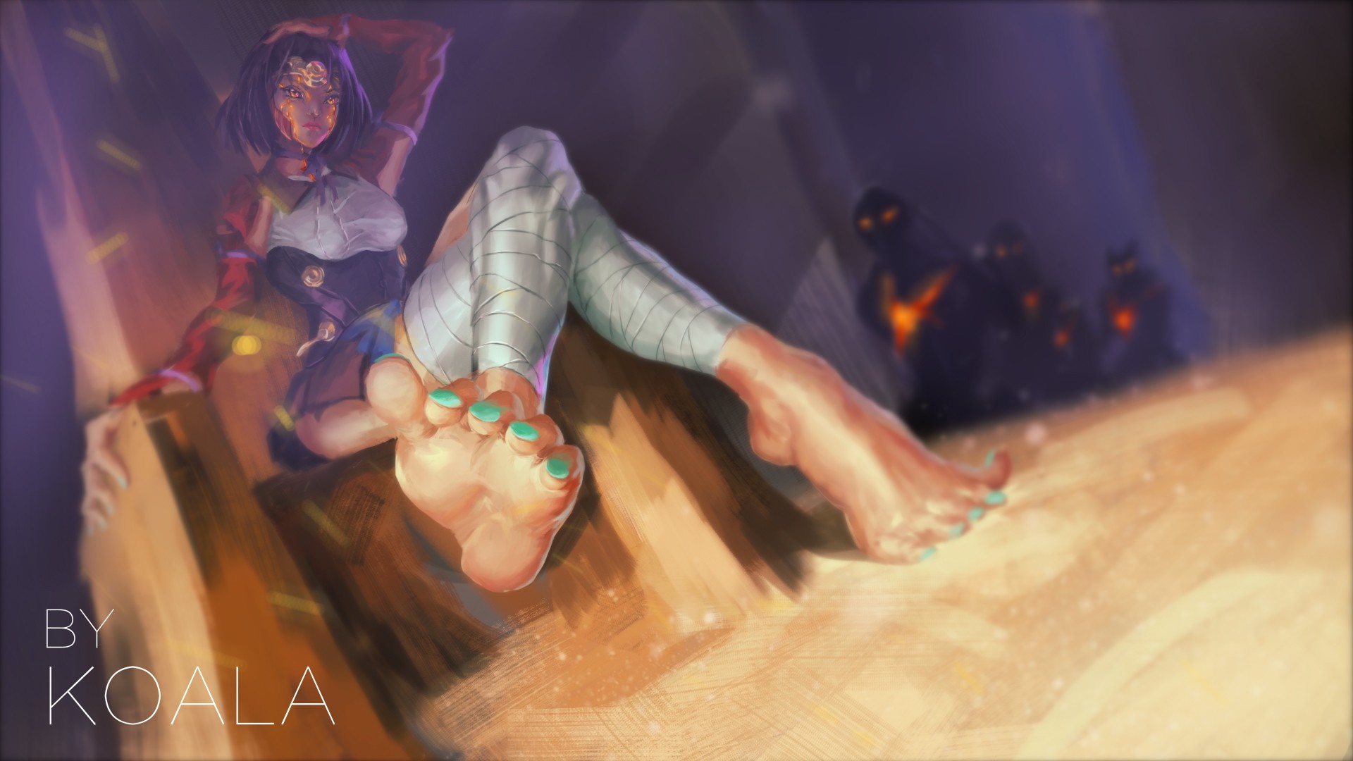 Mumei from Koutetsuji no Kabaneri HD Wallpaper