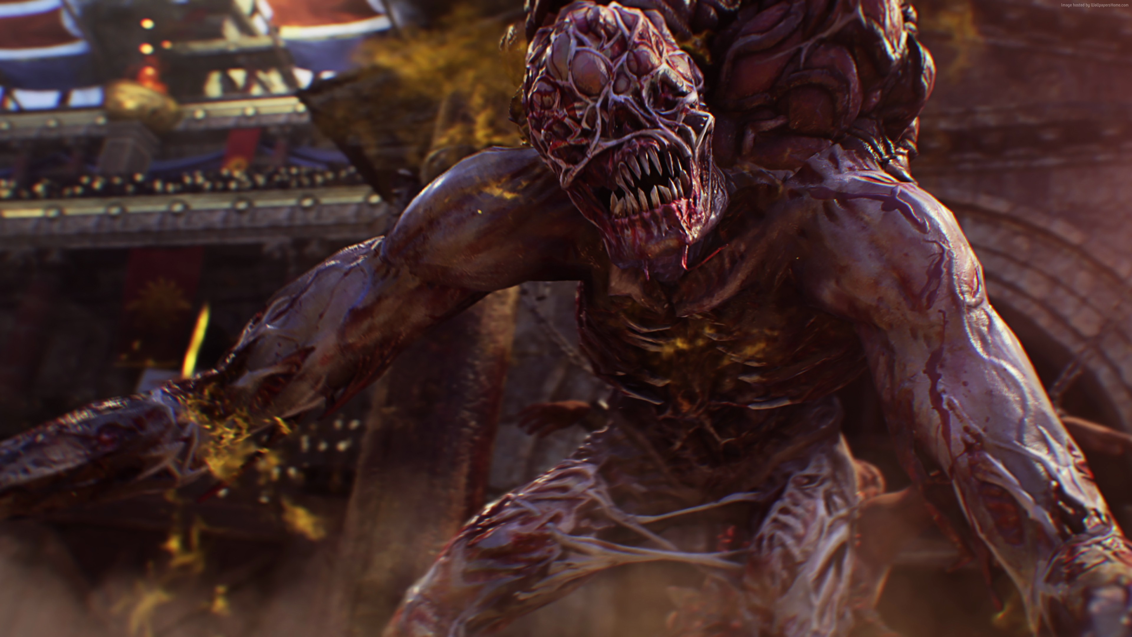 Mutant creature from Call of Duty Black Ops 4 4K HD Wallpaper