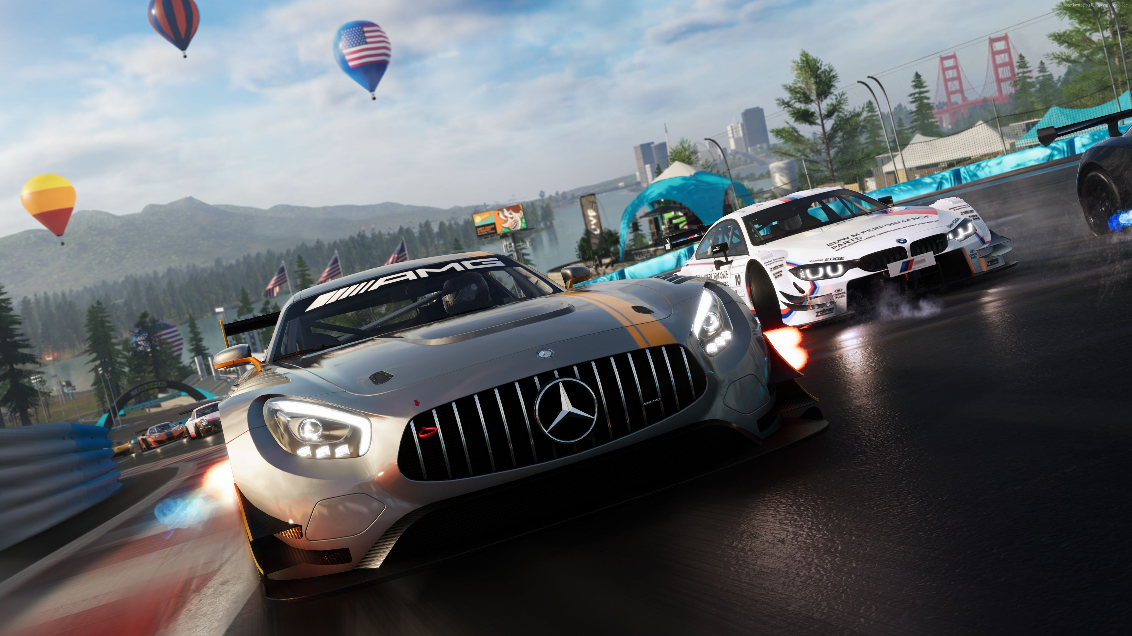 4K screenshot of The Crew 2 racing game HD Wallpaper