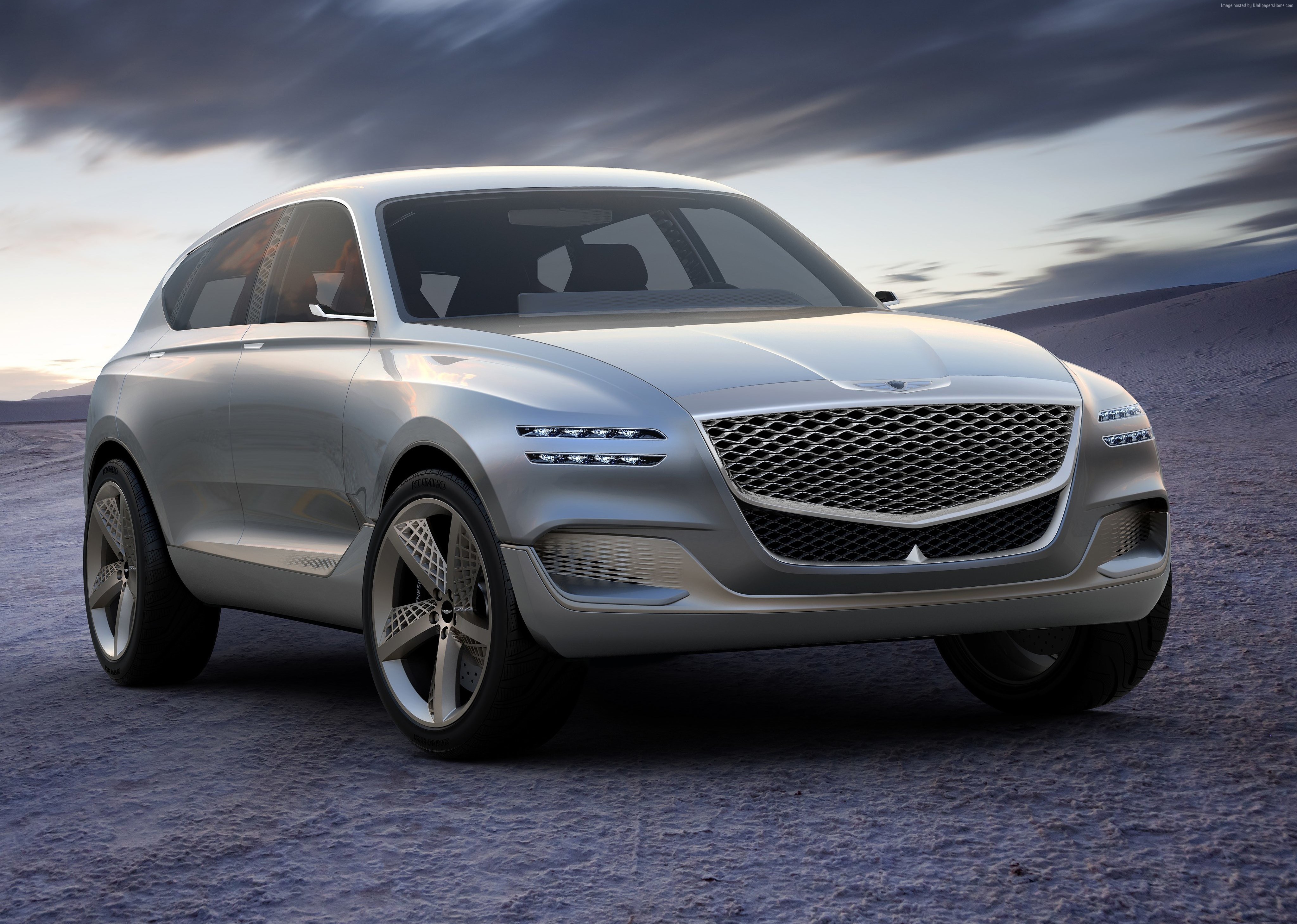 Genesis GV80 Concept SUV 4K HD Wallpaper