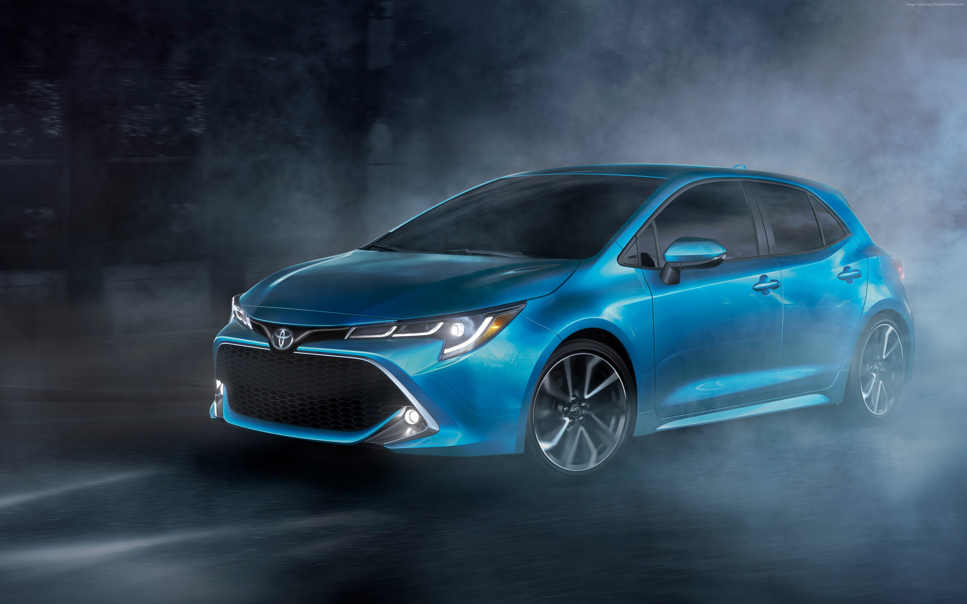 4K Toyota Corolla Hatchback 2019 HD Wallpaper