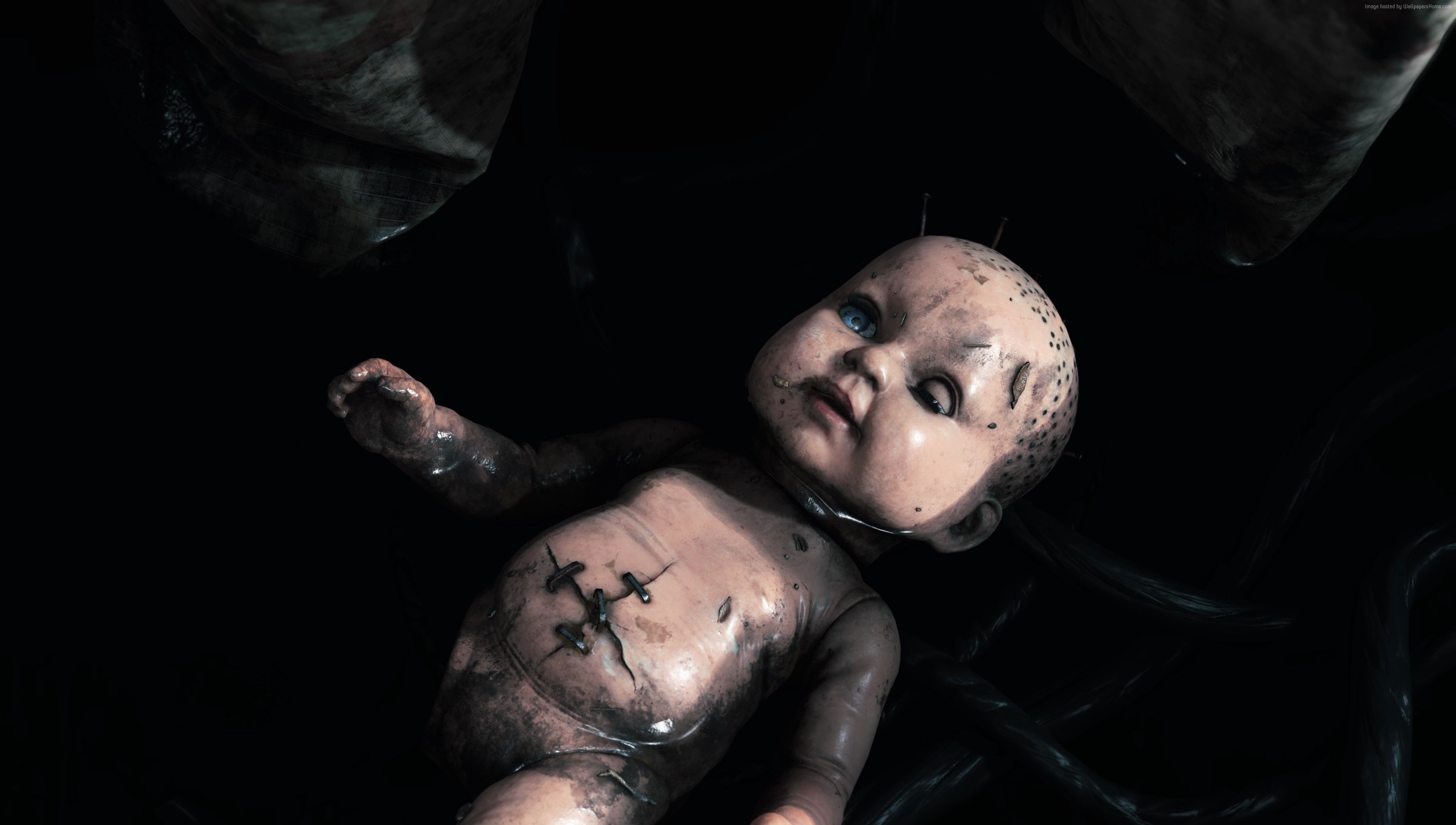 Scary doll from Death Stranding 4K HD Wallpaper
