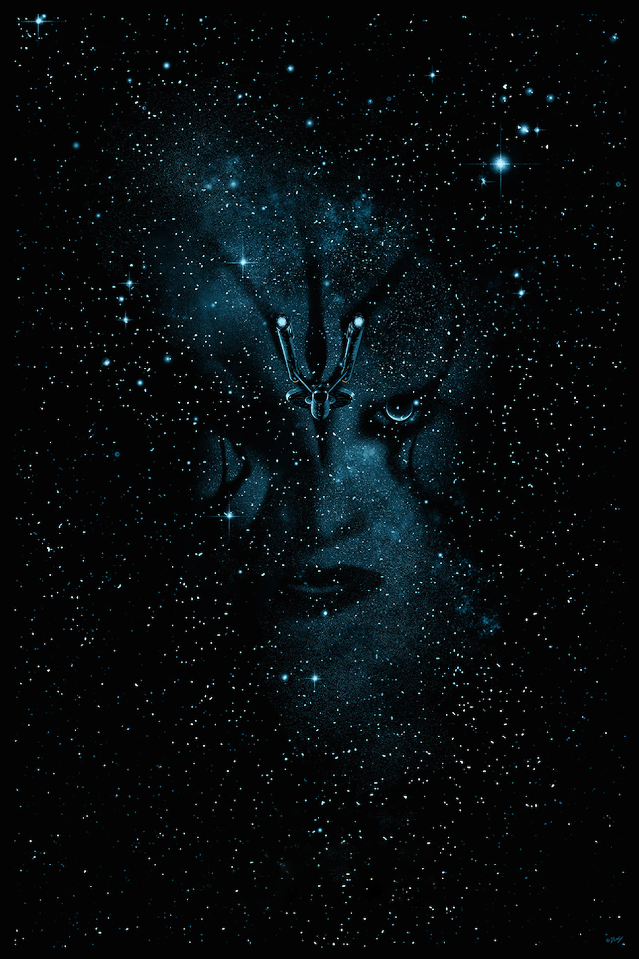 Star Trek Beyond: Face in the Stars HD Wallpaper