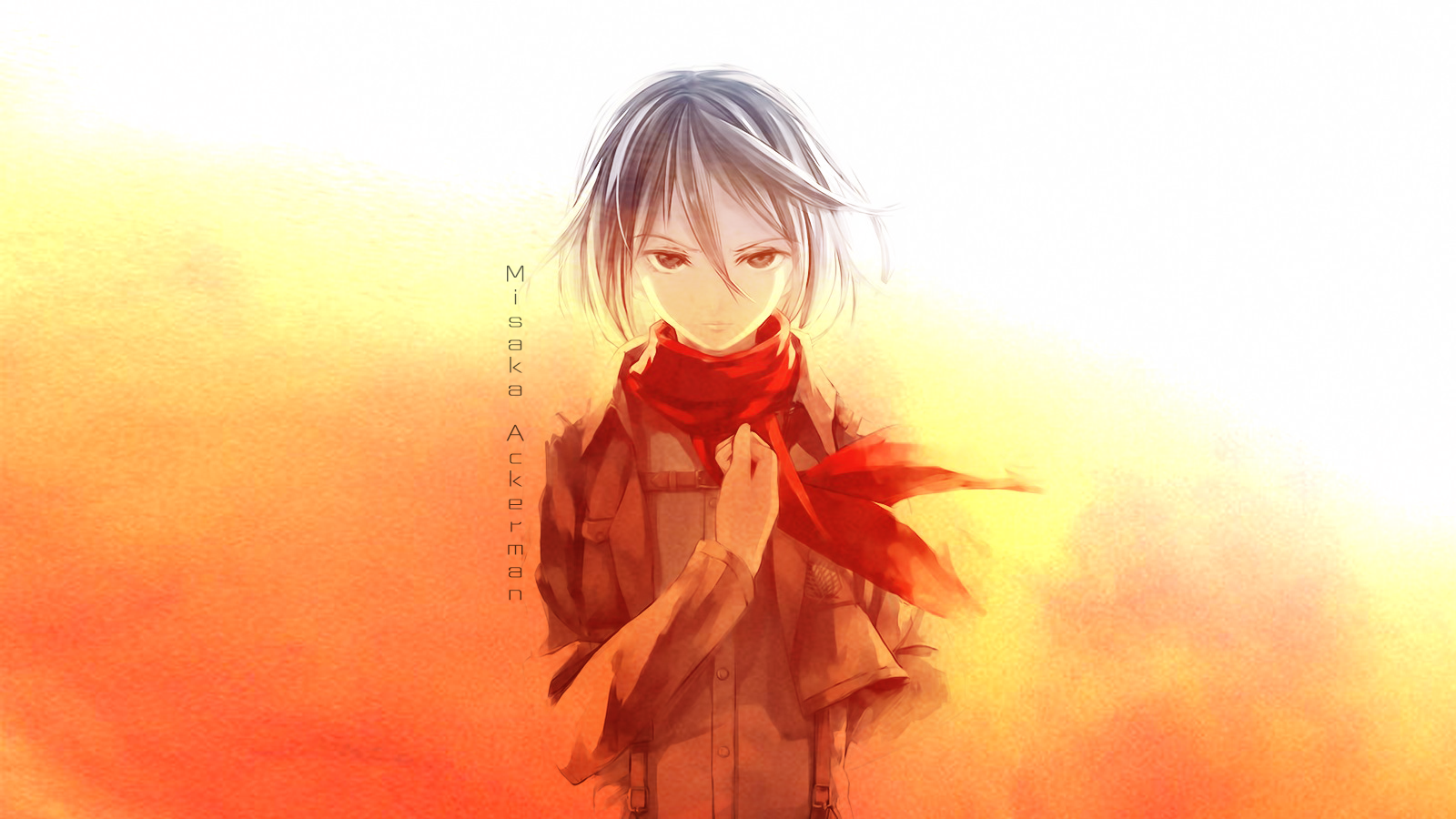 Mikasa Ackerman from Attack on Titan HD Wallpaper