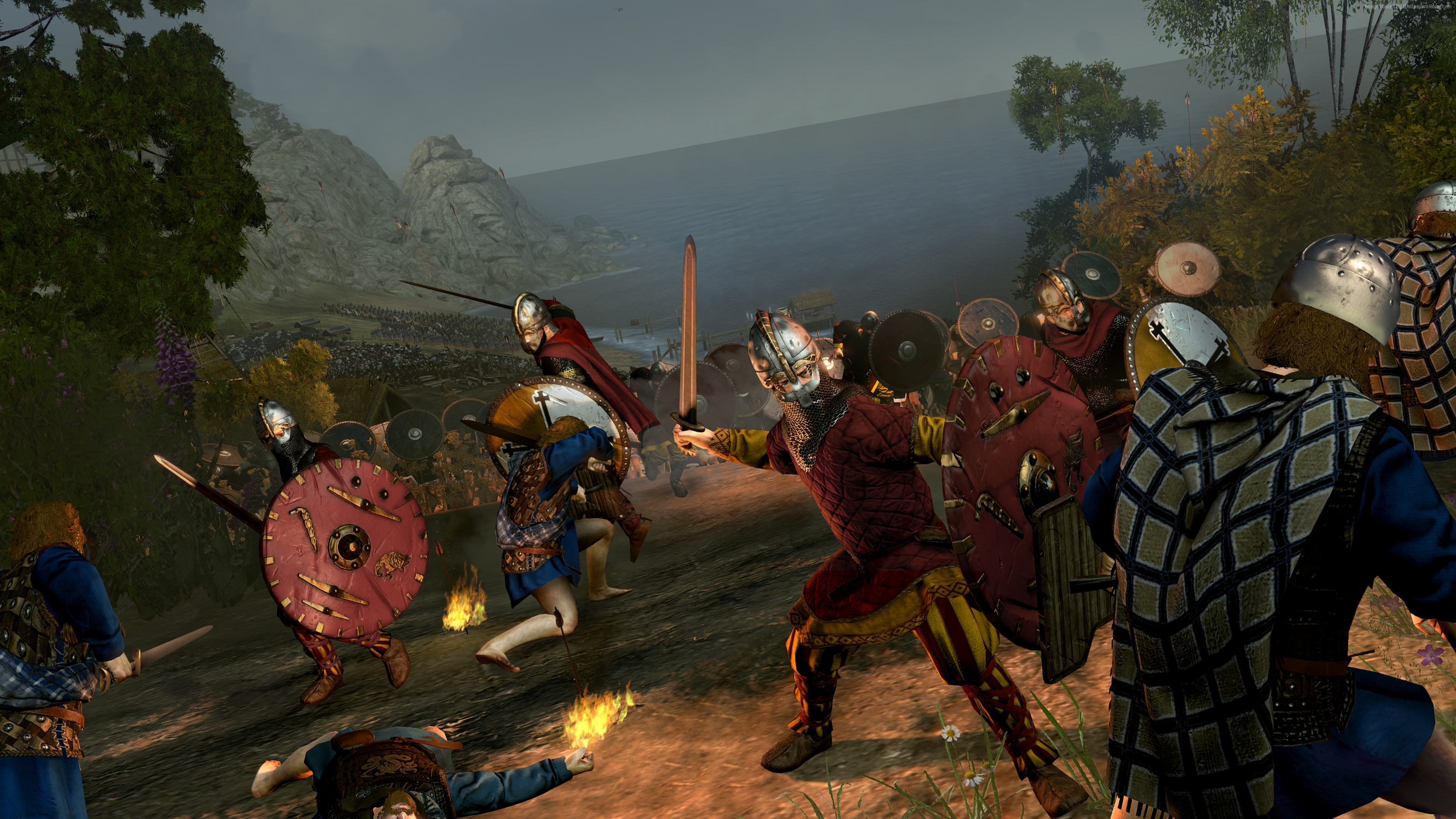4K Total War Saga Thrones of Britannia screenshot HD Wallpaper