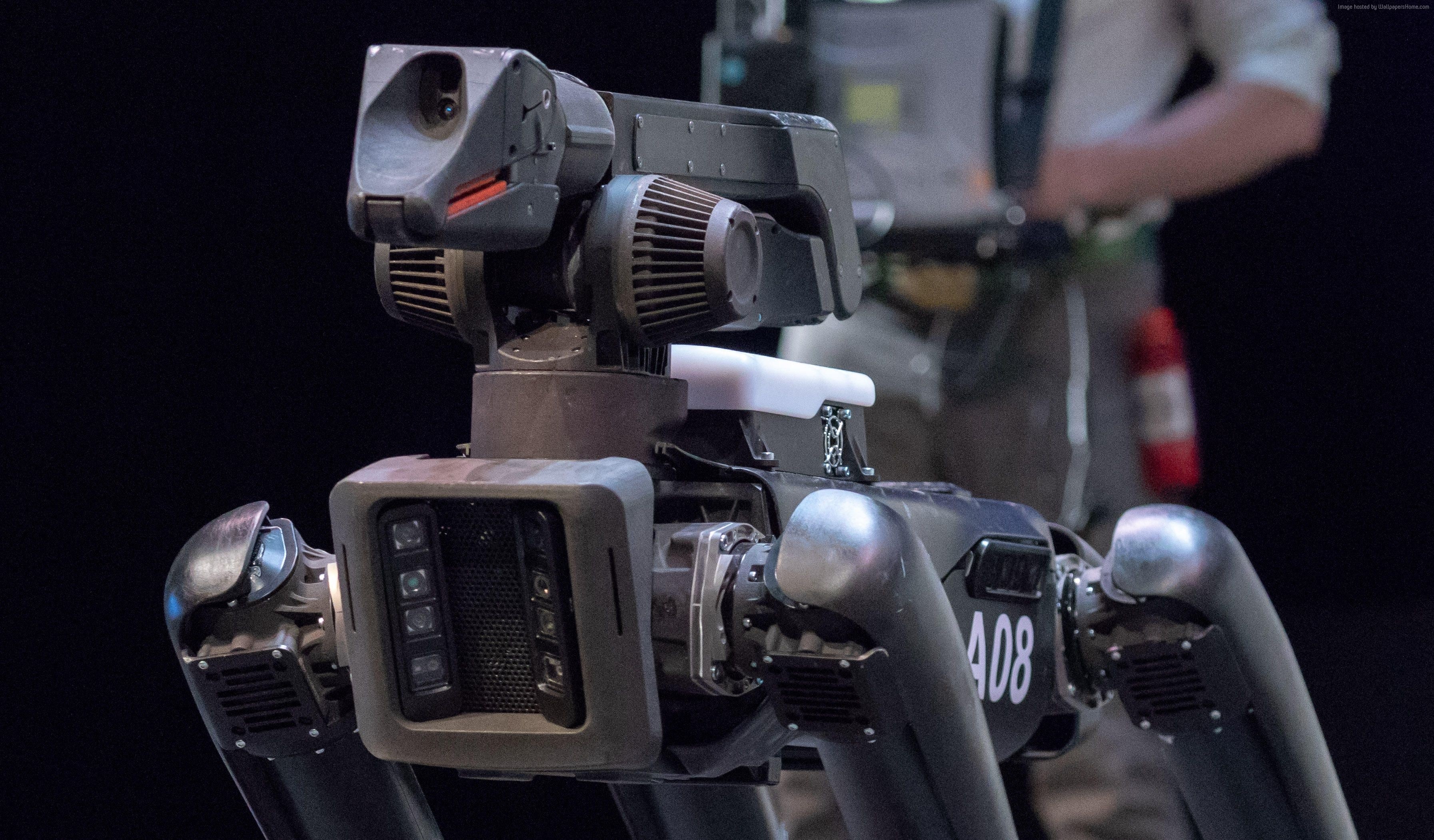Boston Dynamics SpotMini 408 robot HD Wallpaper