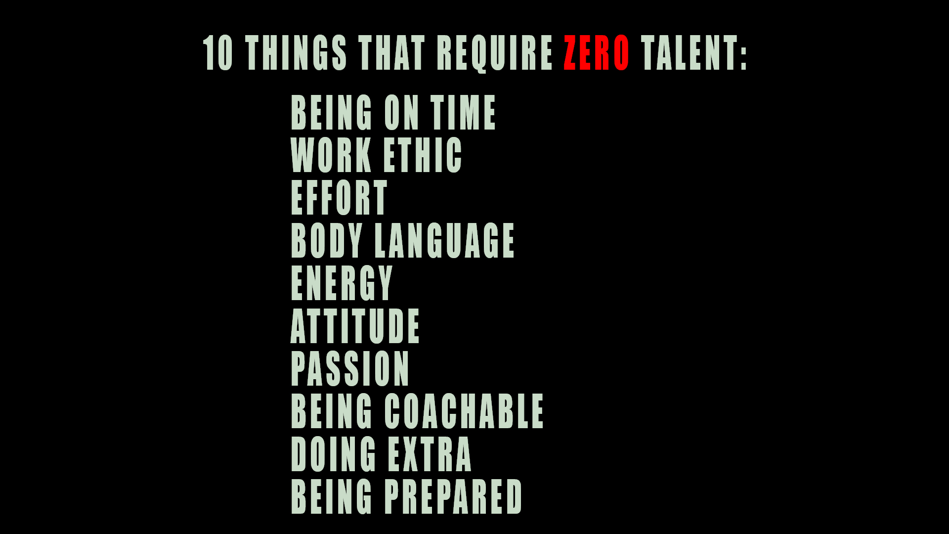 10 Things That Require Zero Talent List HD Wallpaper
