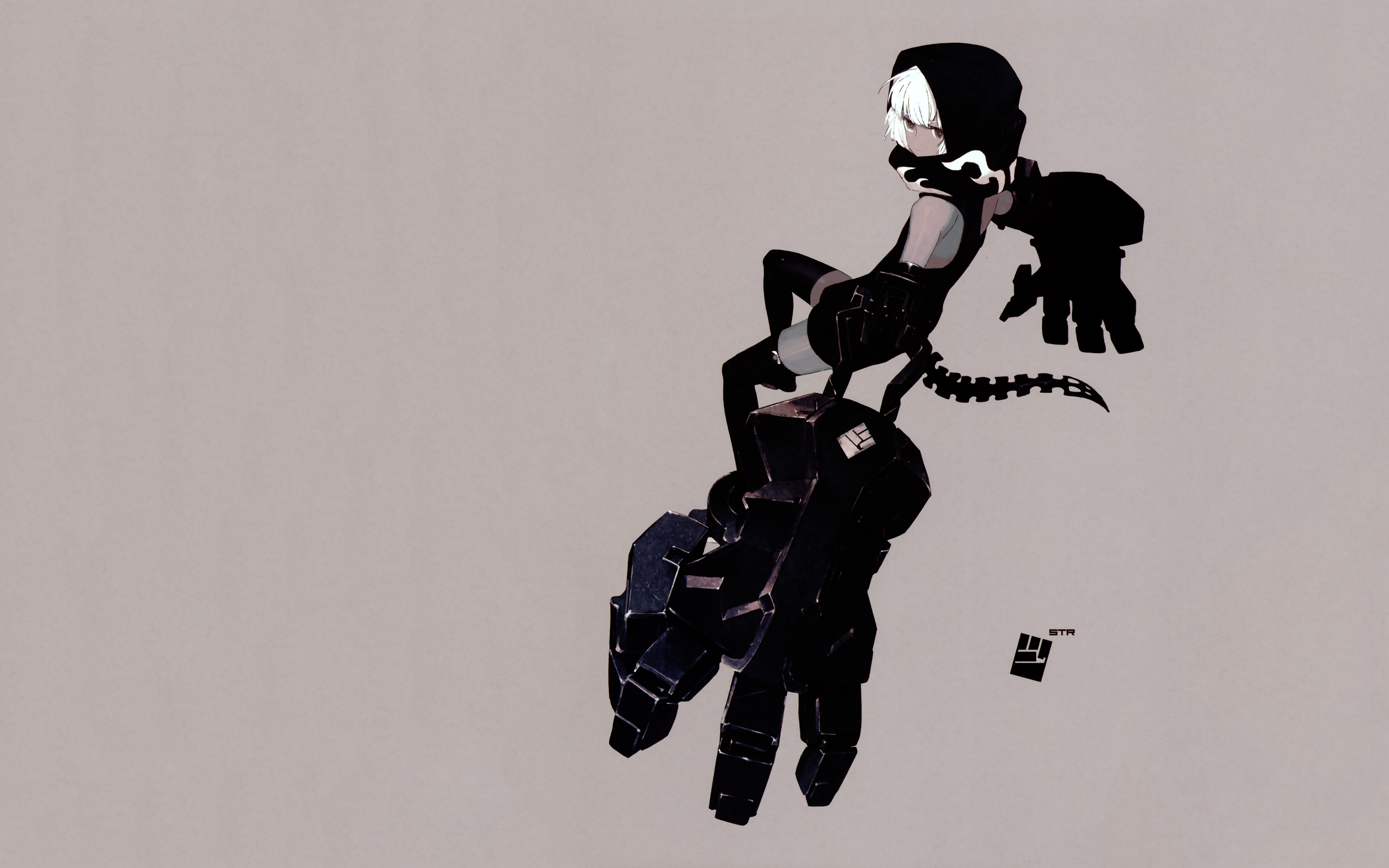 Strength from Black Rock Shooter HD Wallpaper