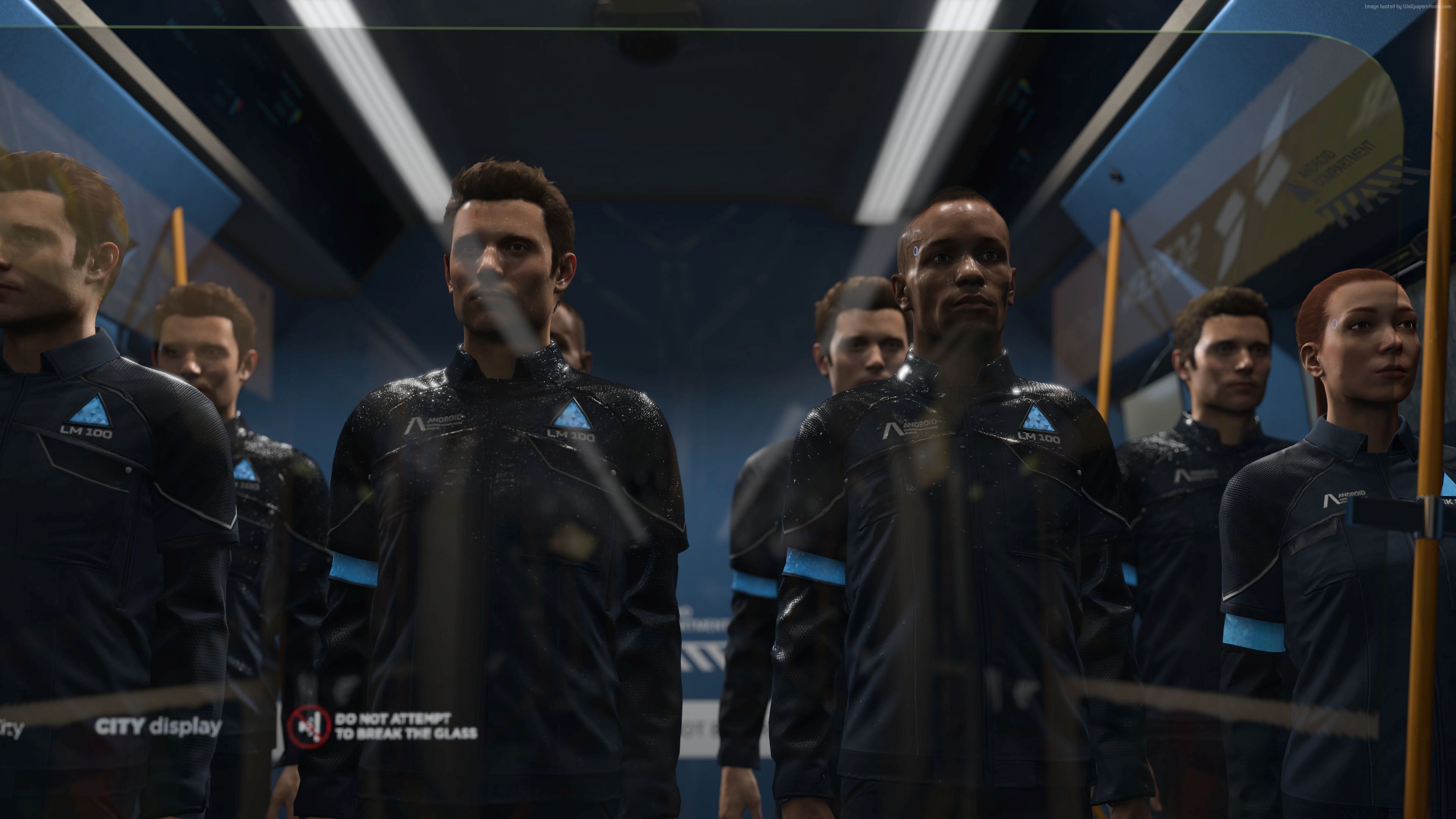 Androids from Detroit: Become Human HD Wallpaper