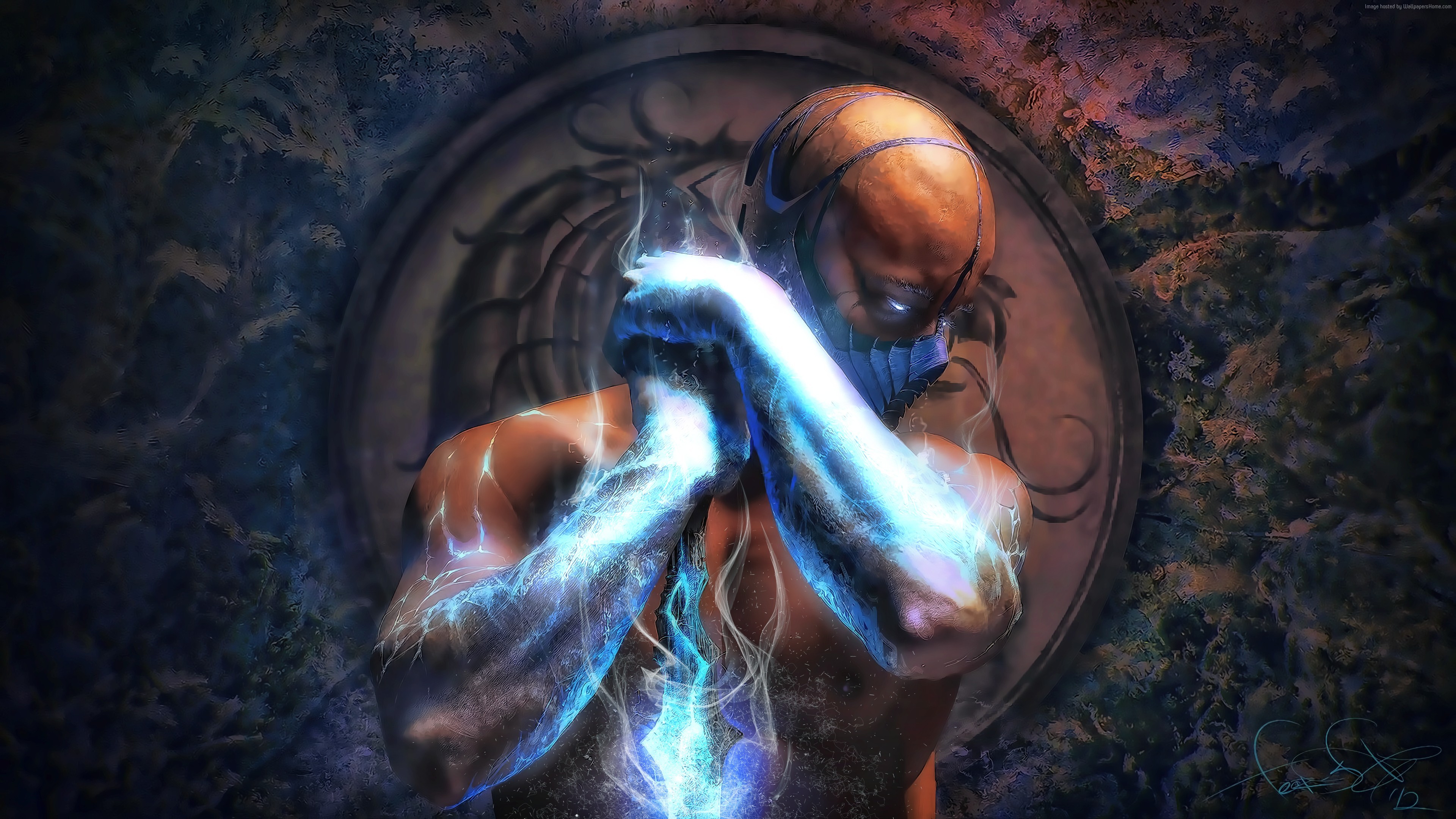 Sub Zero from Mortal Kombat X 4K HD Wallpaper