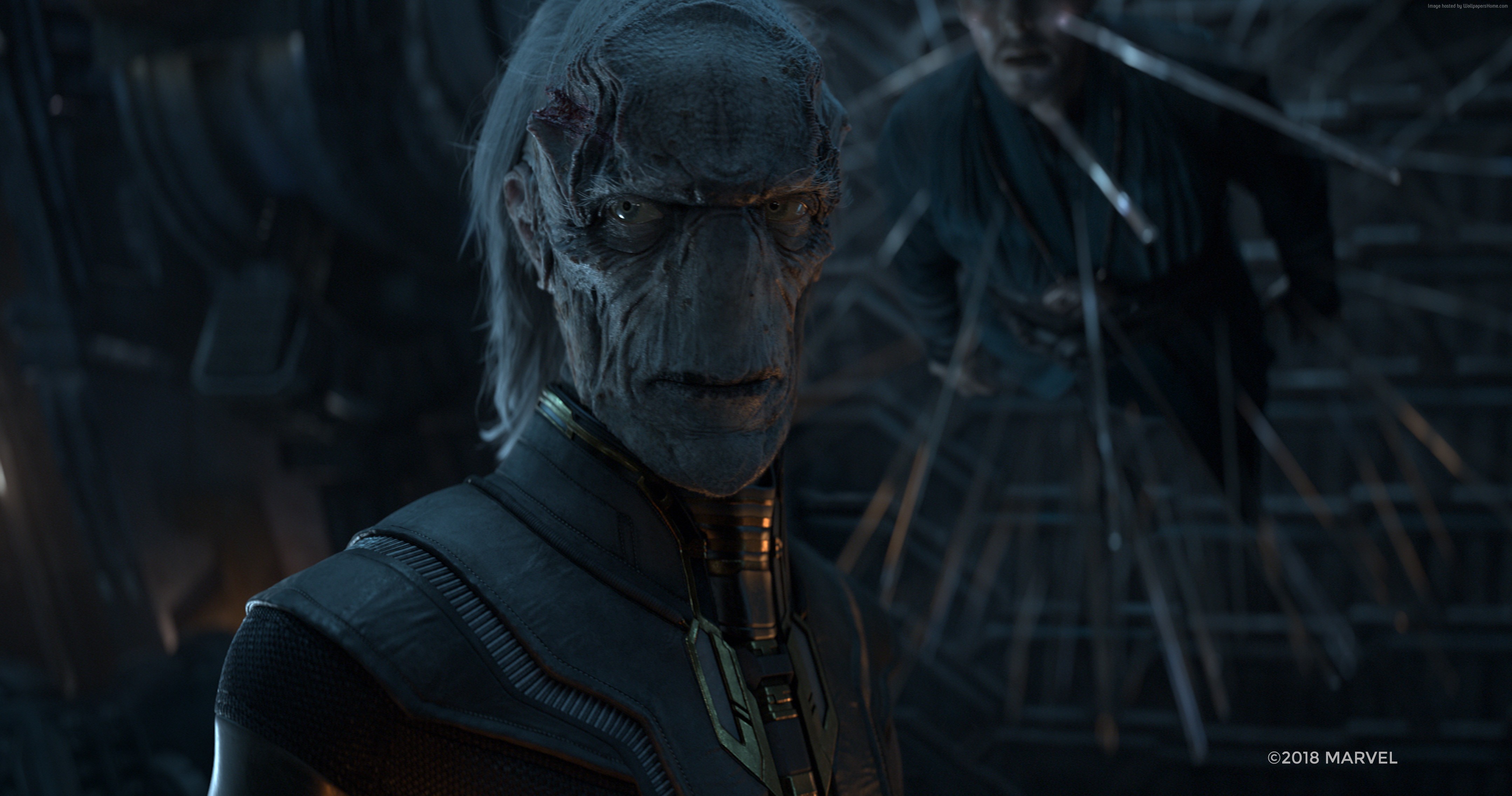 Ebony Maw and Doctor Strange from Avengers: Infinity War 4K HD Wallpaper