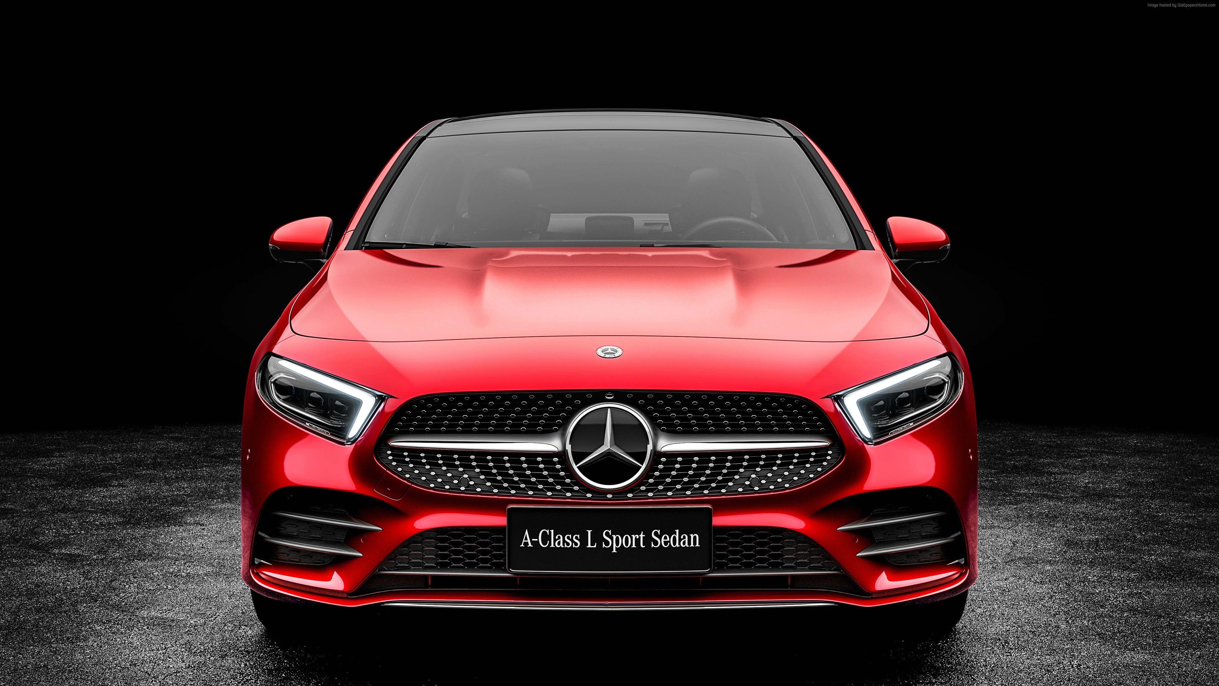 Mercedes-Benz A-Class L Sport Sedan 4K HD Wallpaper